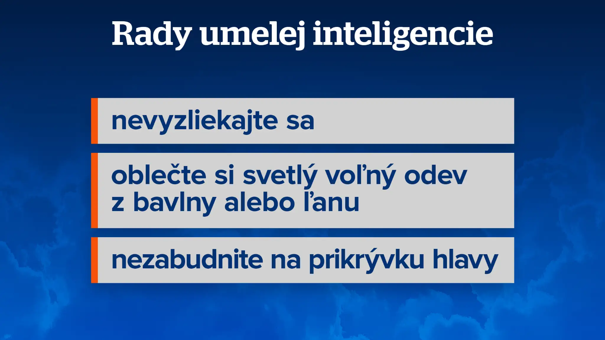 Rady umelej inteligencie