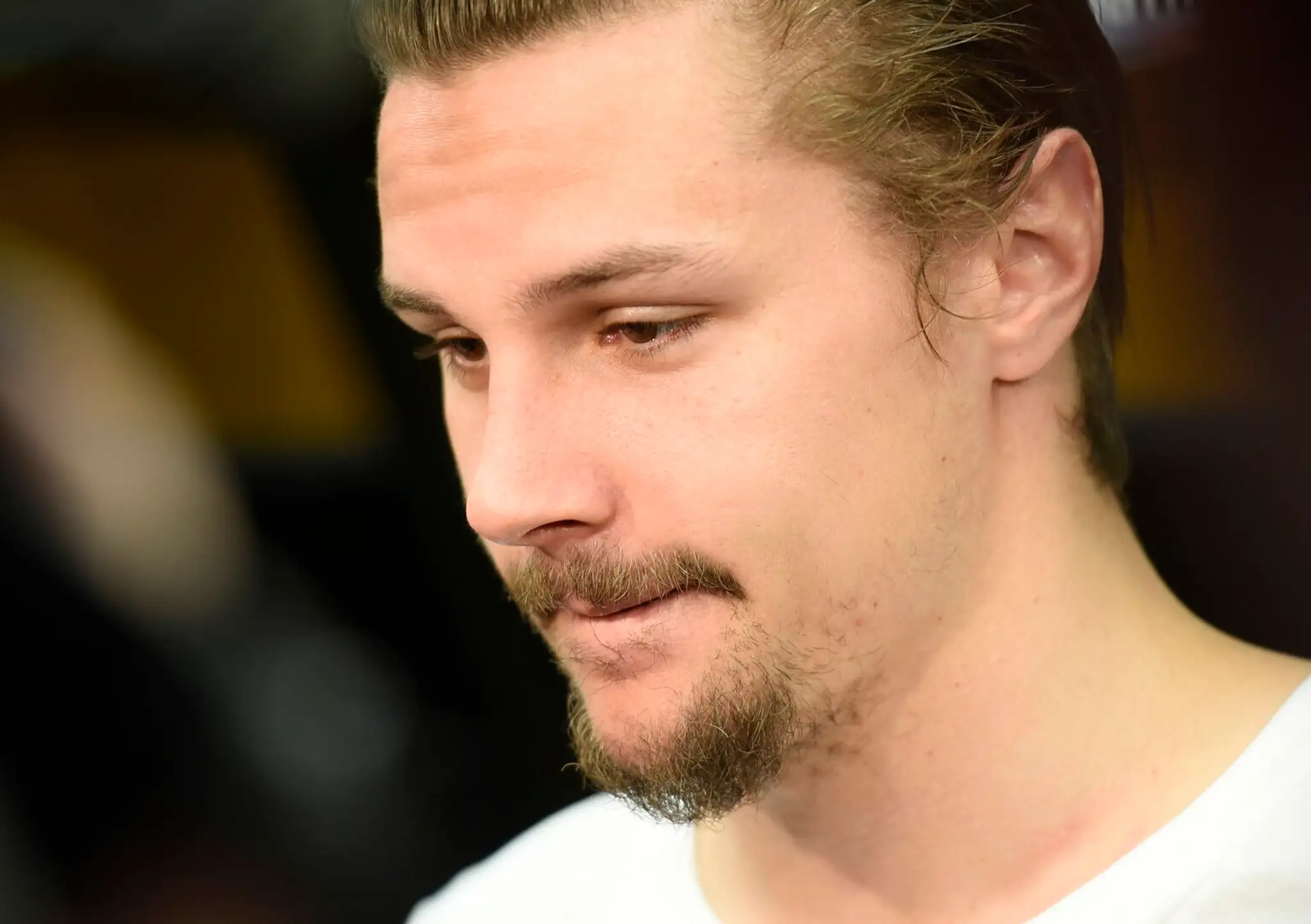 Na snímke kapitán Senators Erik Karlsson