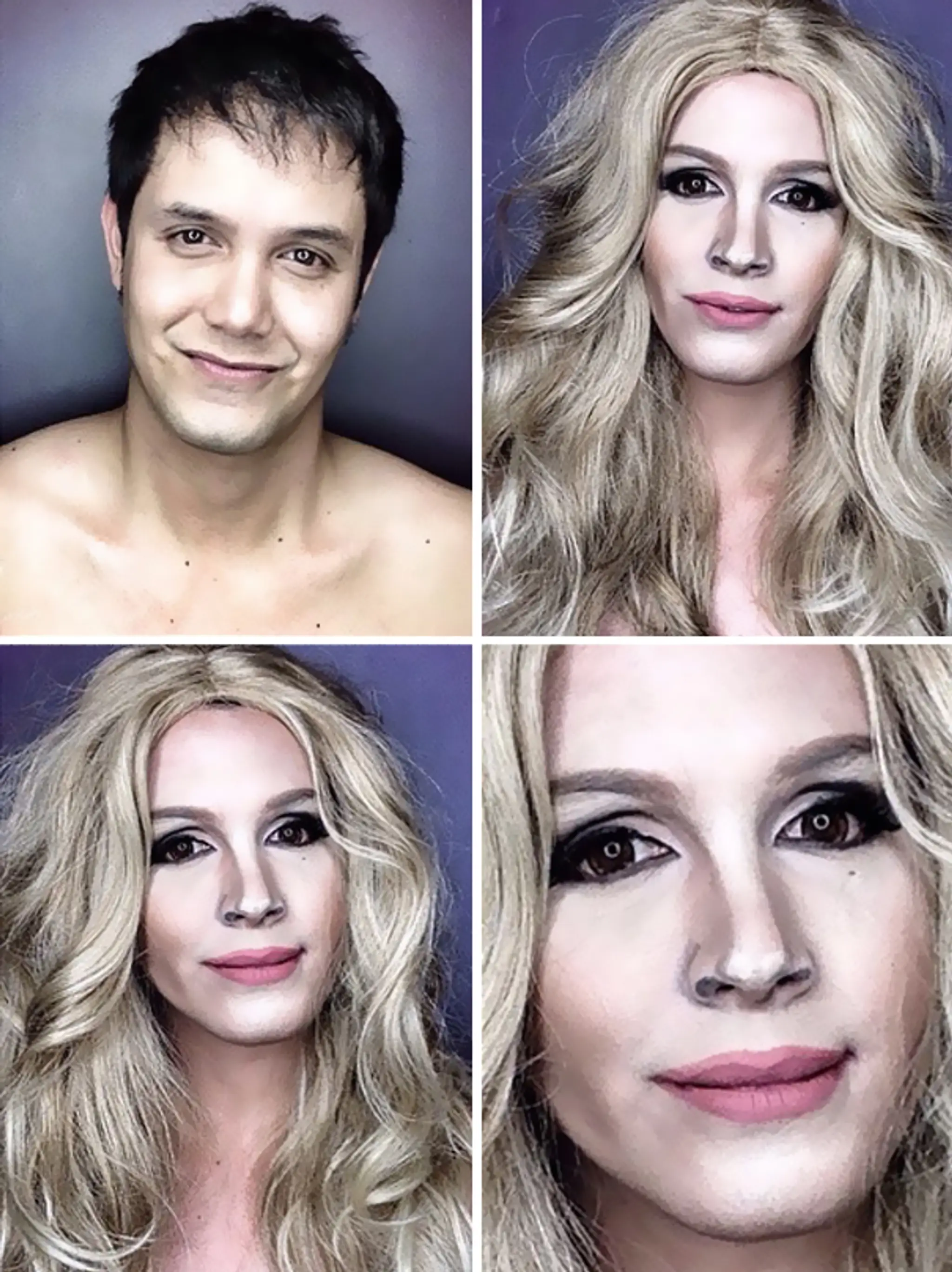 Paolo Ballesteros ako Julia Roberts