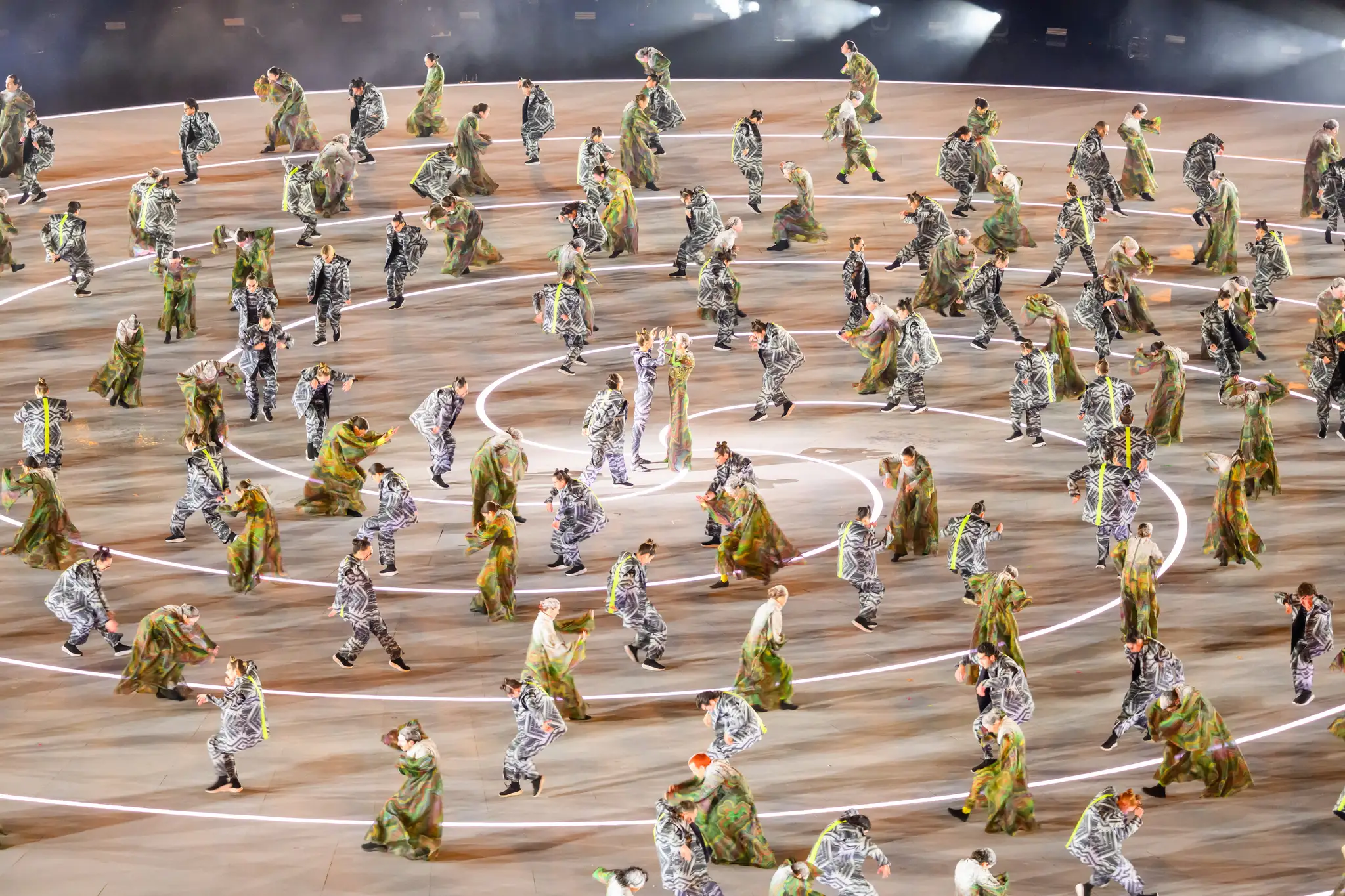 Na snímke vystúpenia počas otváracieho ceremoniálu.