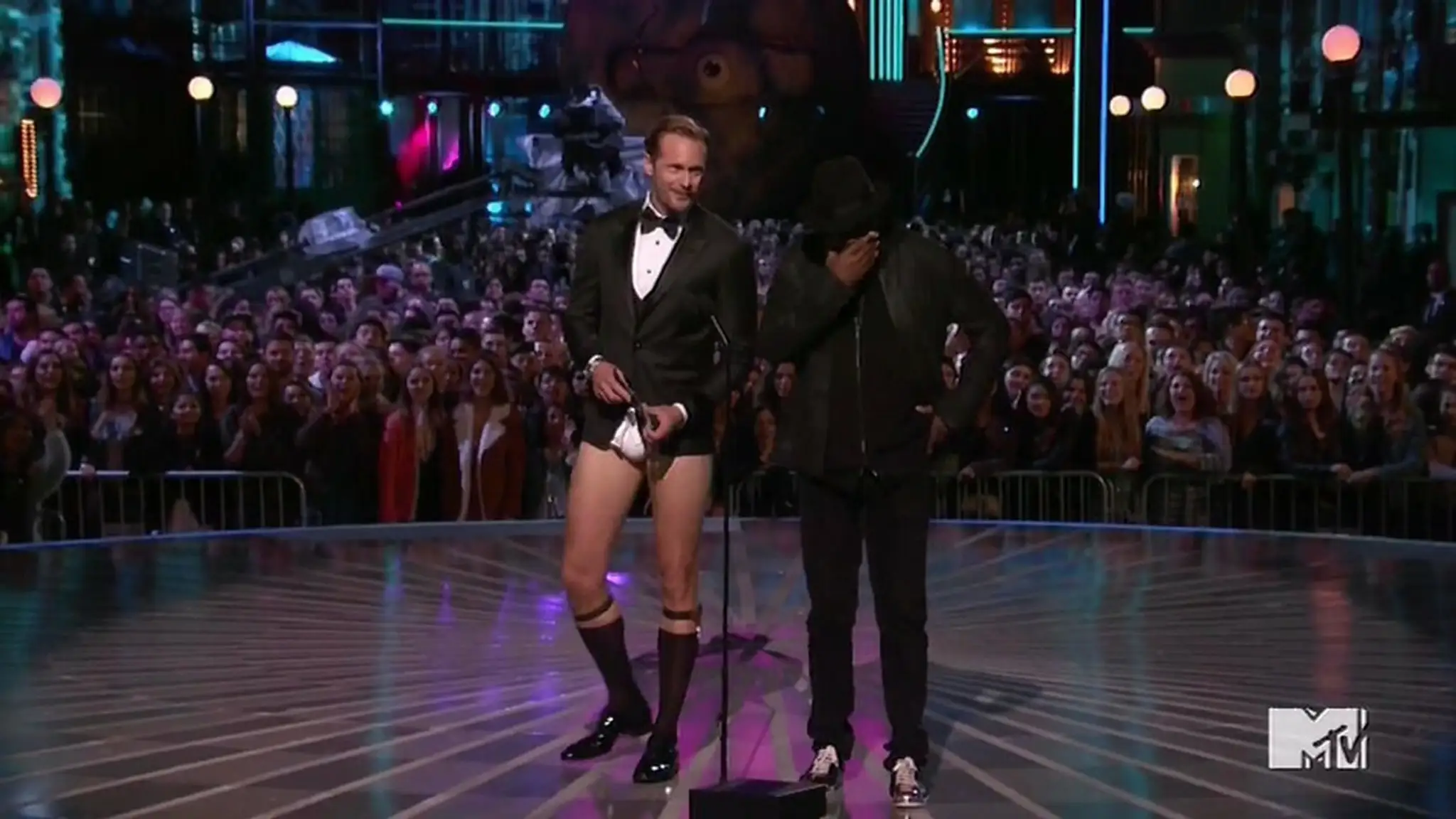 Alexander Skarsgård na MTV Movie Awards.