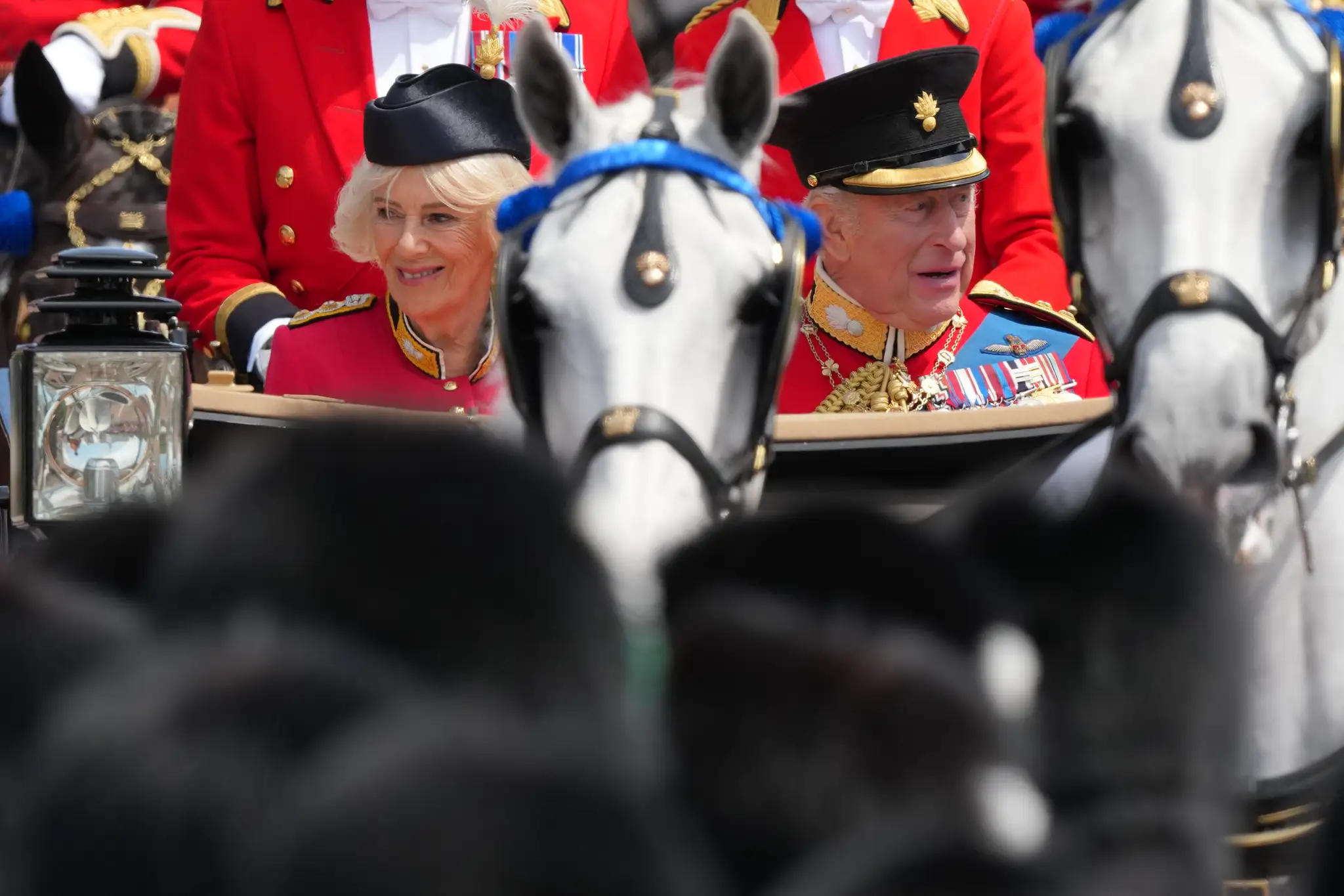 Trooping The Colour.