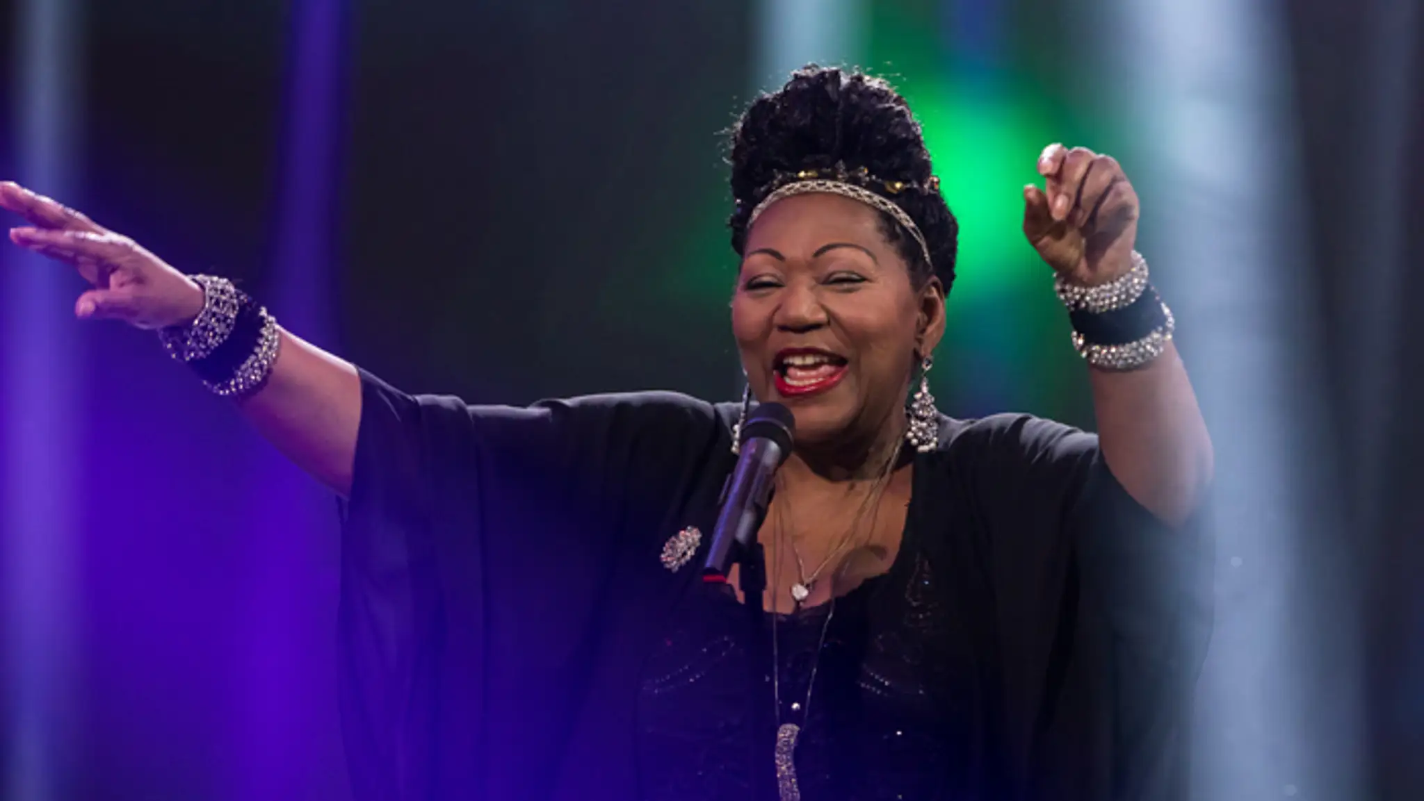 Frontmanka kapely Boney M, Liz Mitchell 