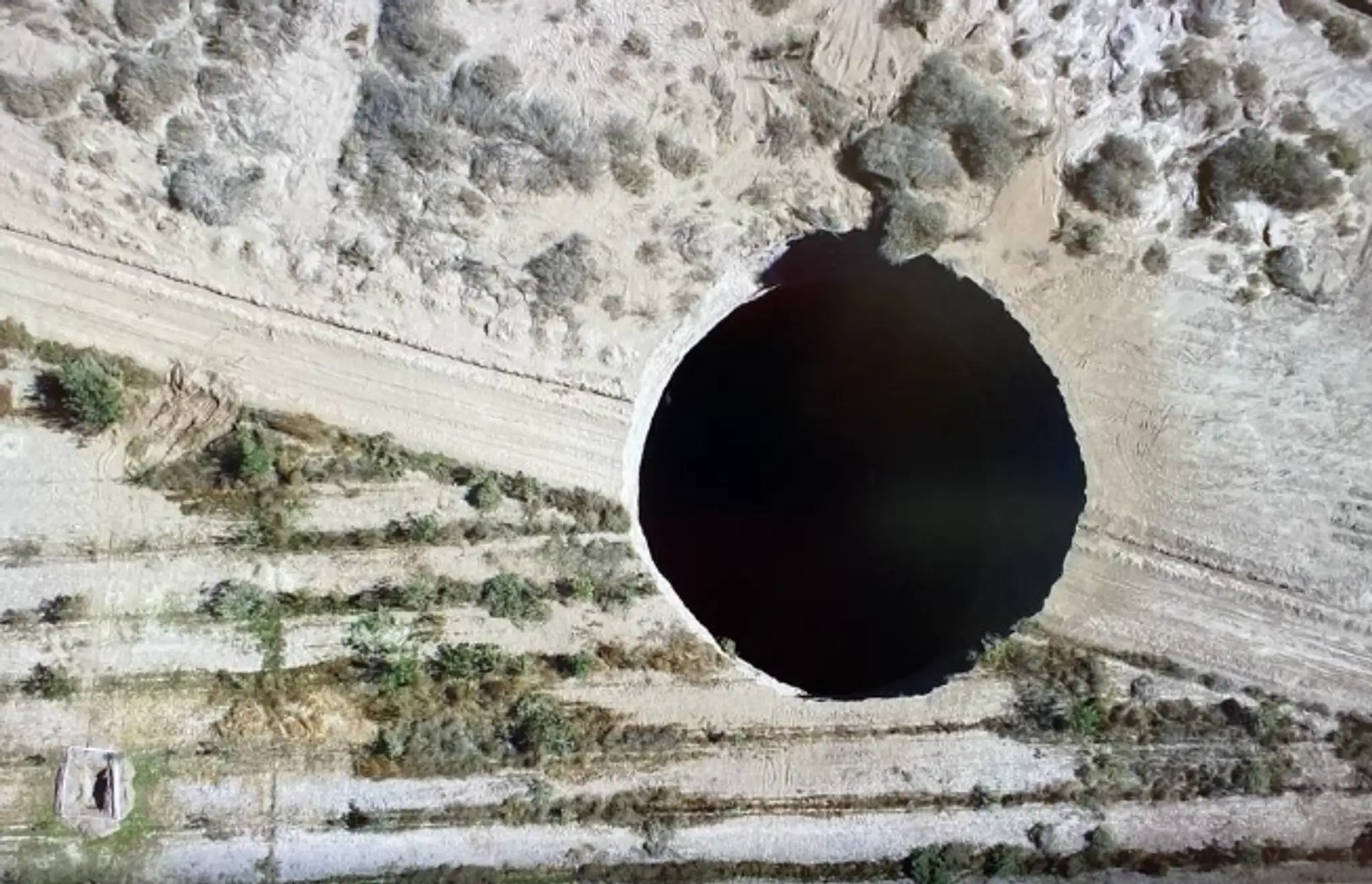 Obrovská diera v Čile