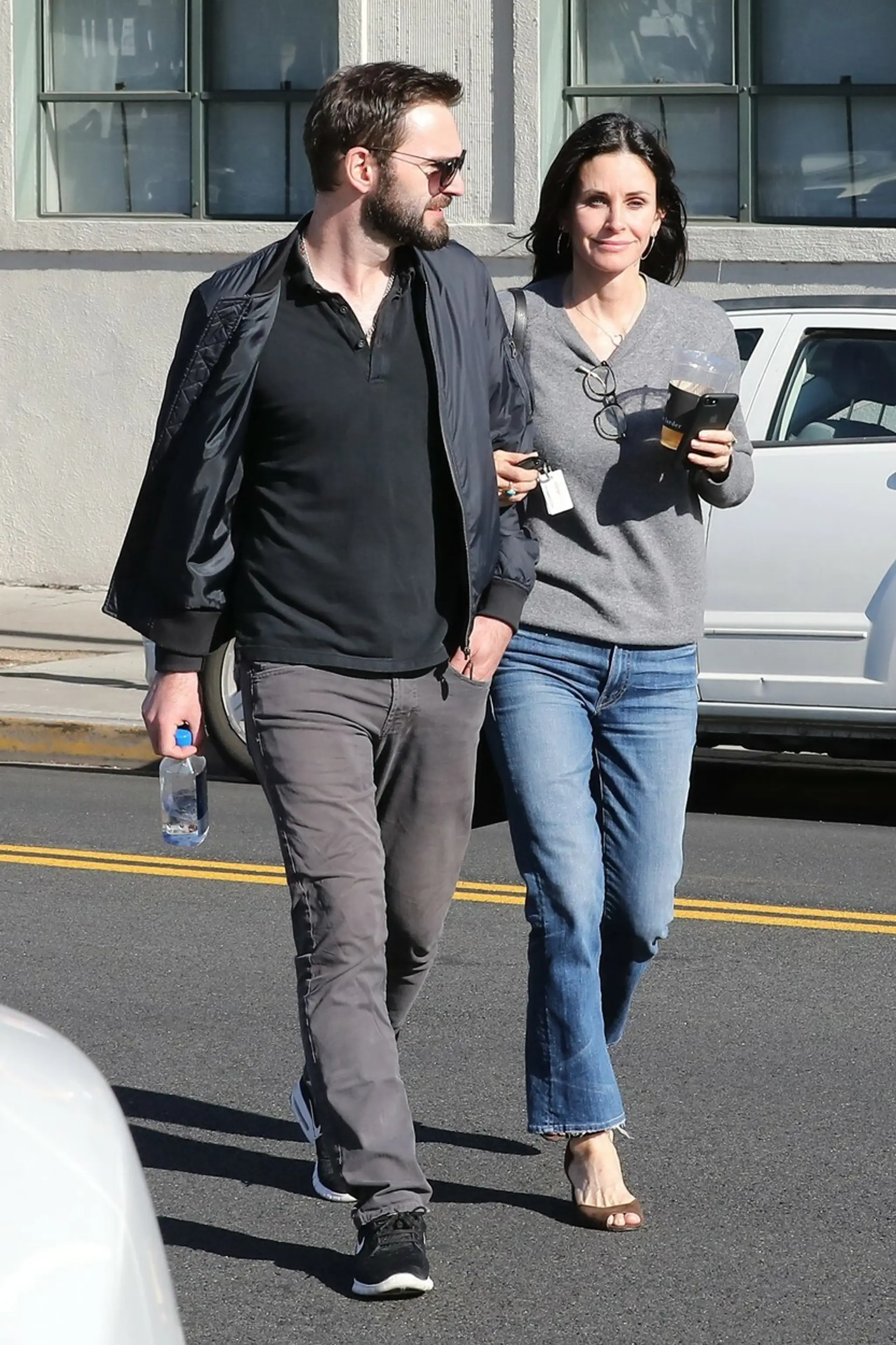 Courteney Cox so snúbencom Johnnym McDaidom