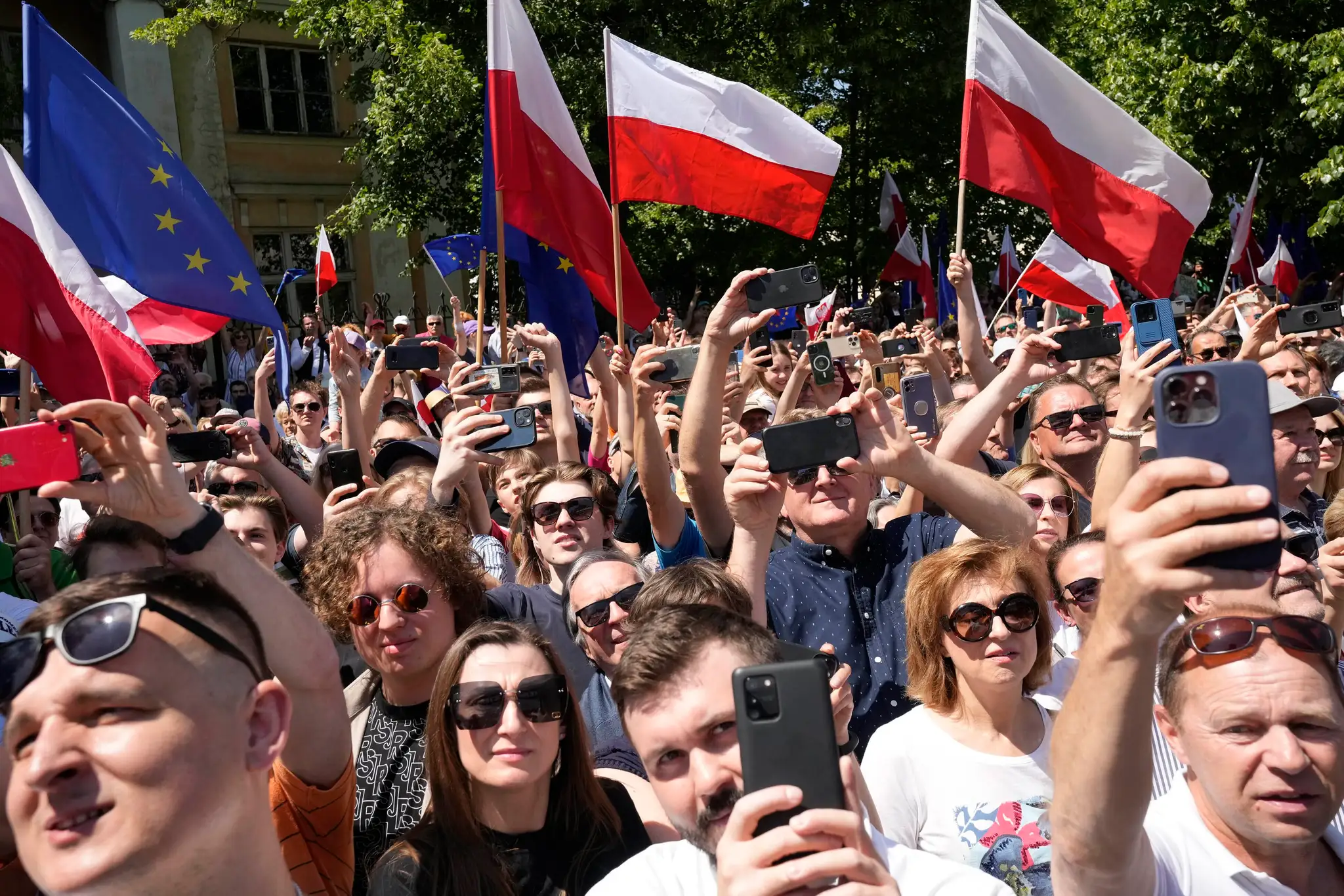 Protest v Poľsku