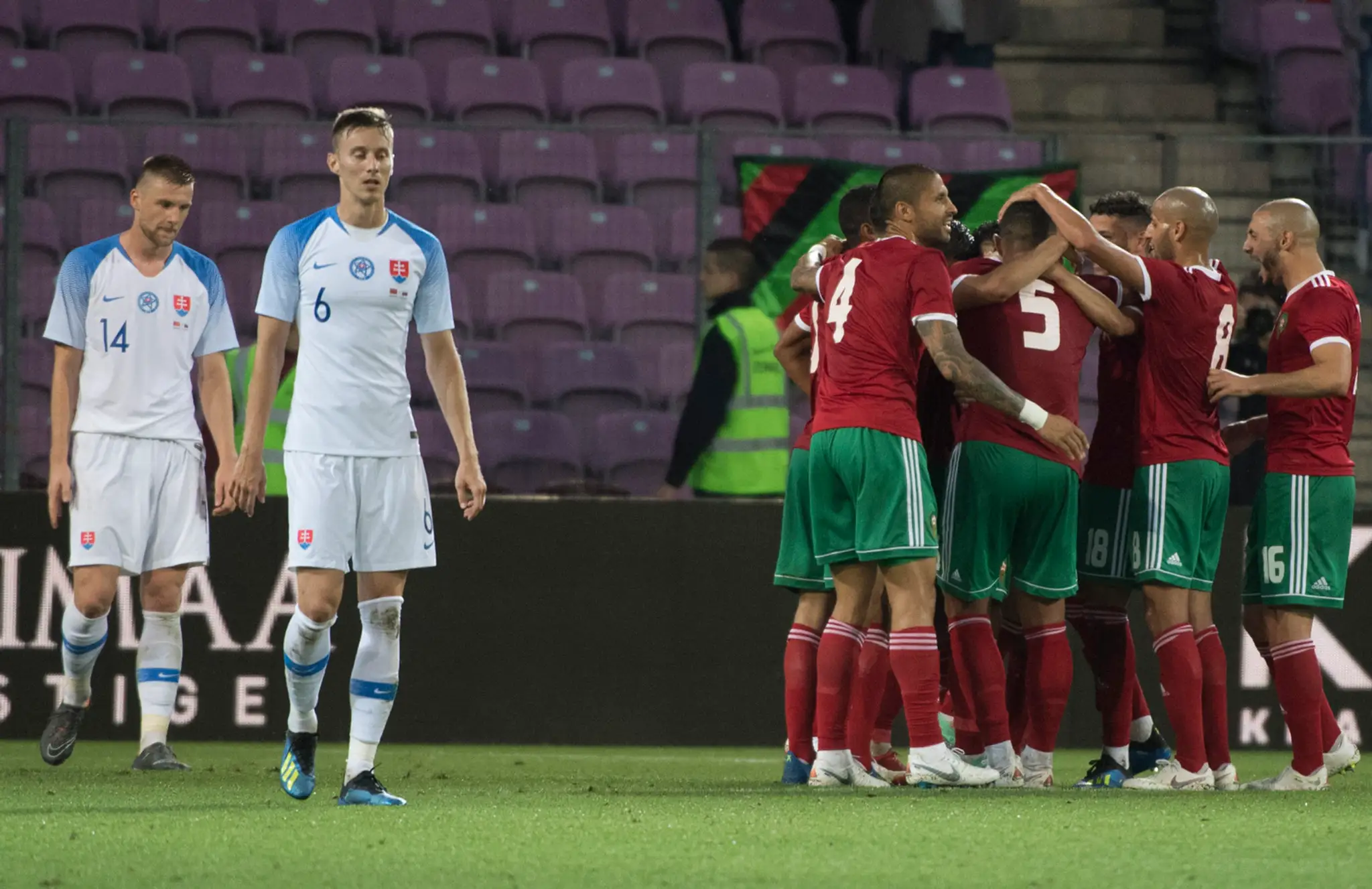 Prípravný zápas v Ženeve Slovensko : Maroko