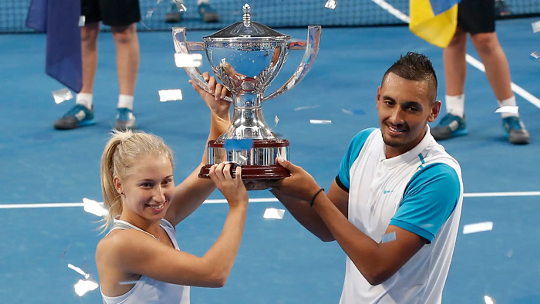 Austrálski tenisti Daria Gavrilova a Nick Kyrigios vyhrali Hopmanov pohár.