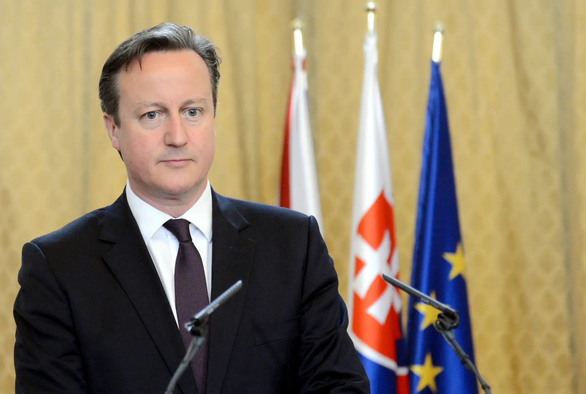 Britský premiér David Cameron