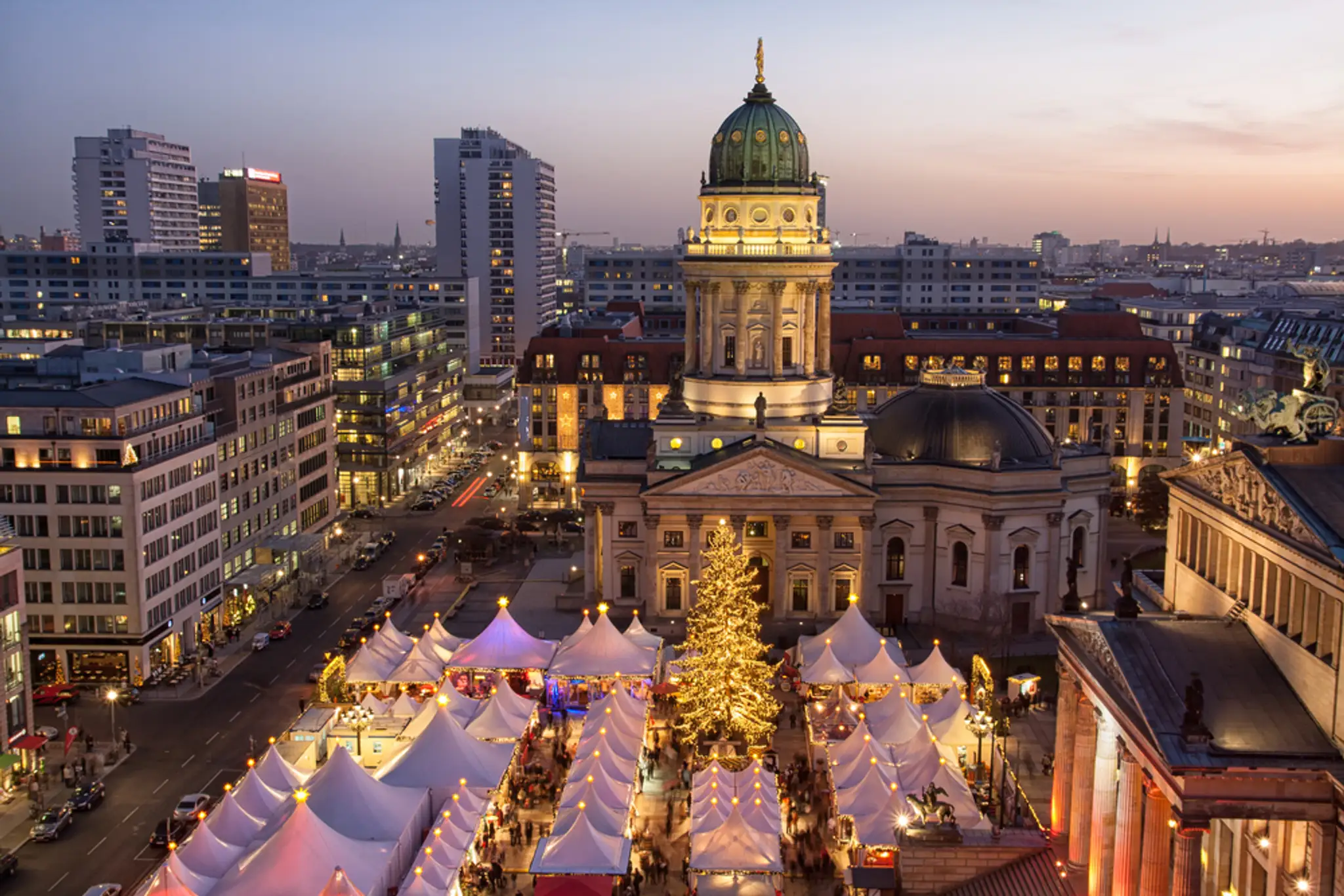 Zimný Berlín