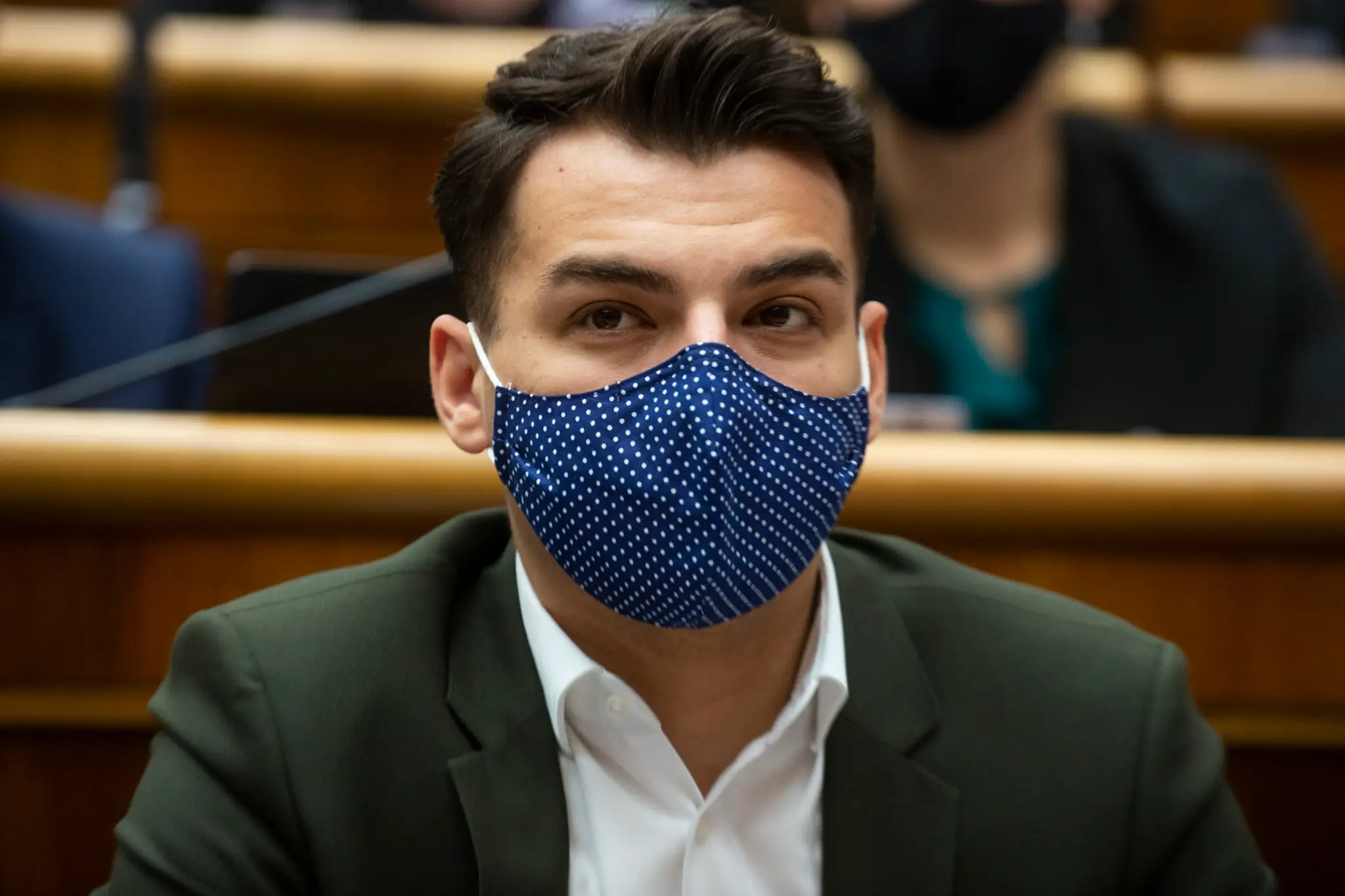 Na snímke poslanec NR SR Peter Pollák ml.