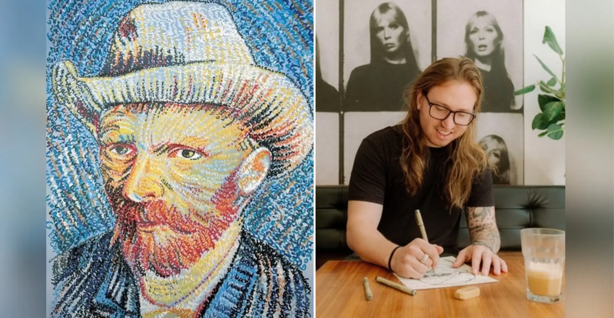 Jayce Hall tvorí jedinečné portréty 
