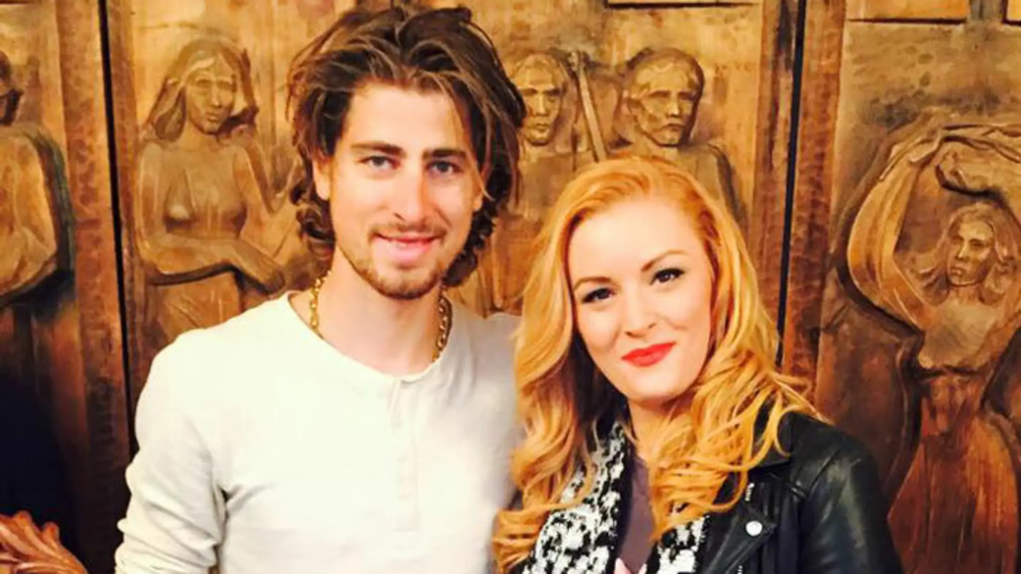 Peter Sagan a Barbora Švidraňová