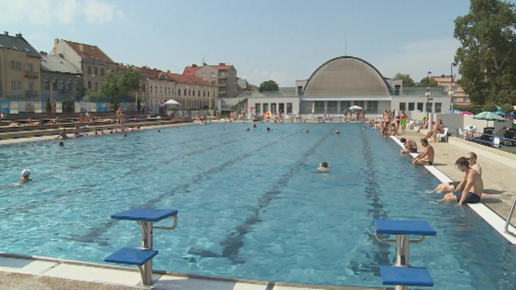 Kúpalisko v Košiciach.