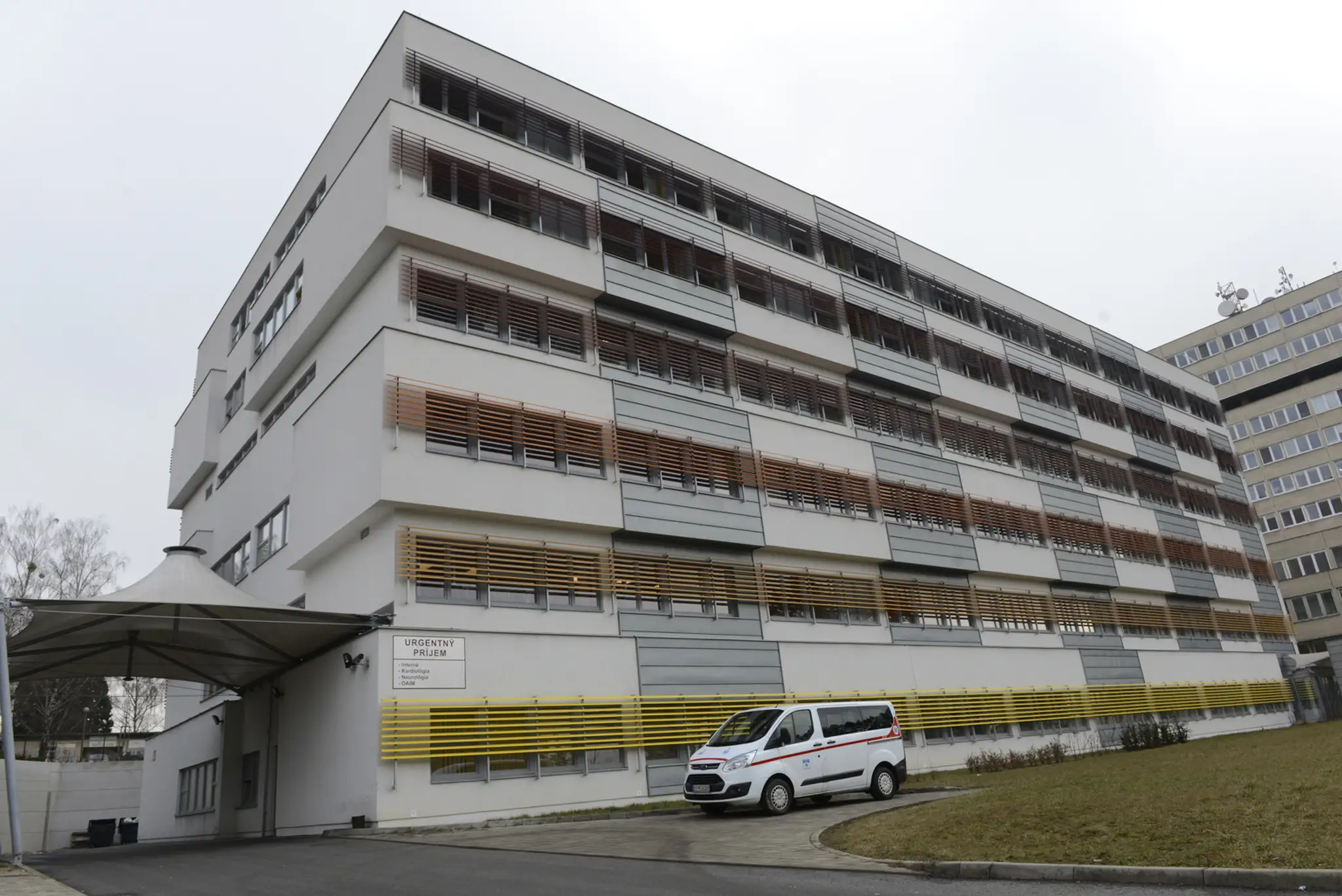 Snímka z areálu FNsP J. A. Reimana Prešov