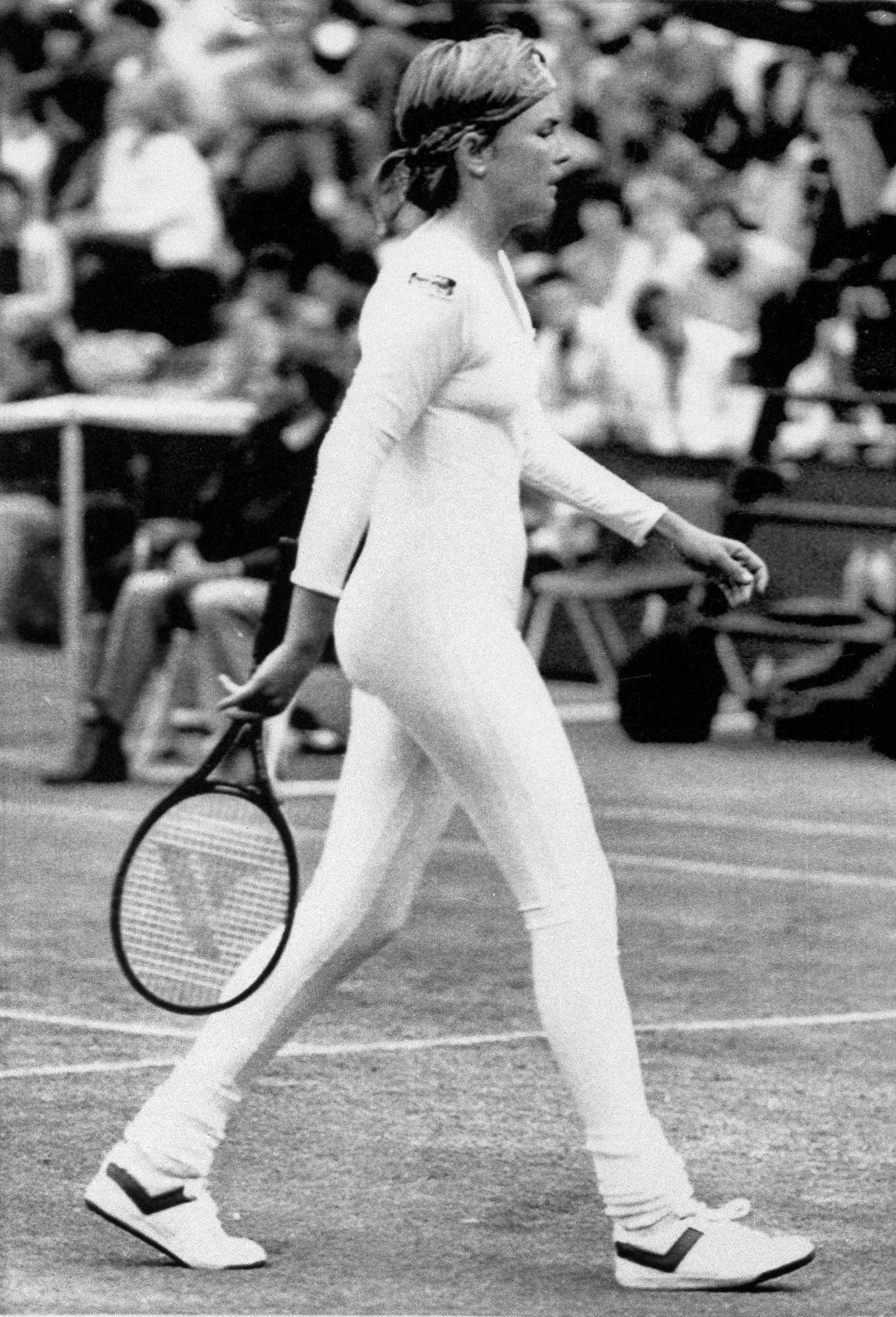 Anna Whiteová na archívnej snímke v kontroverznom oblečení.