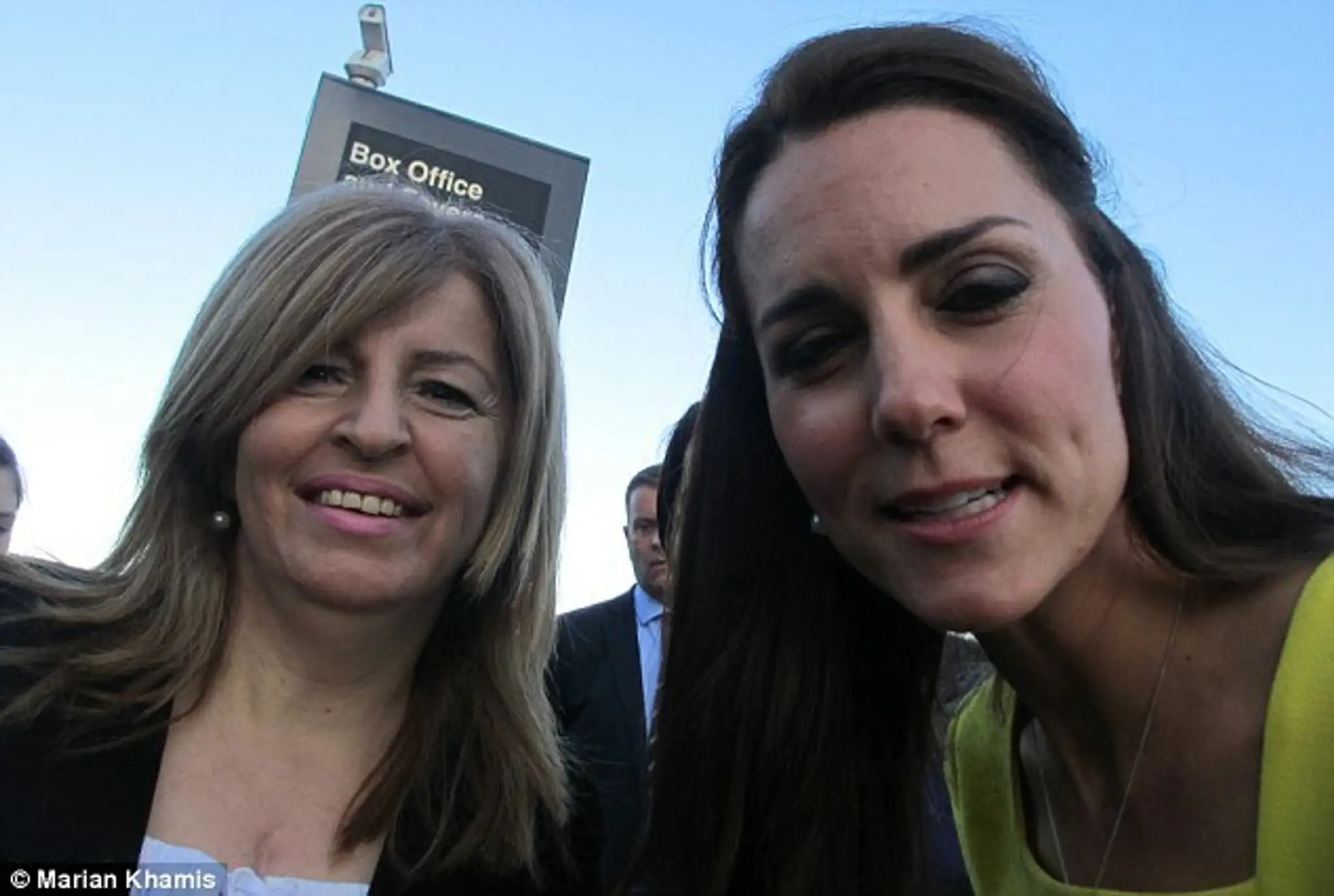 Selfie s Kate v Austrálii