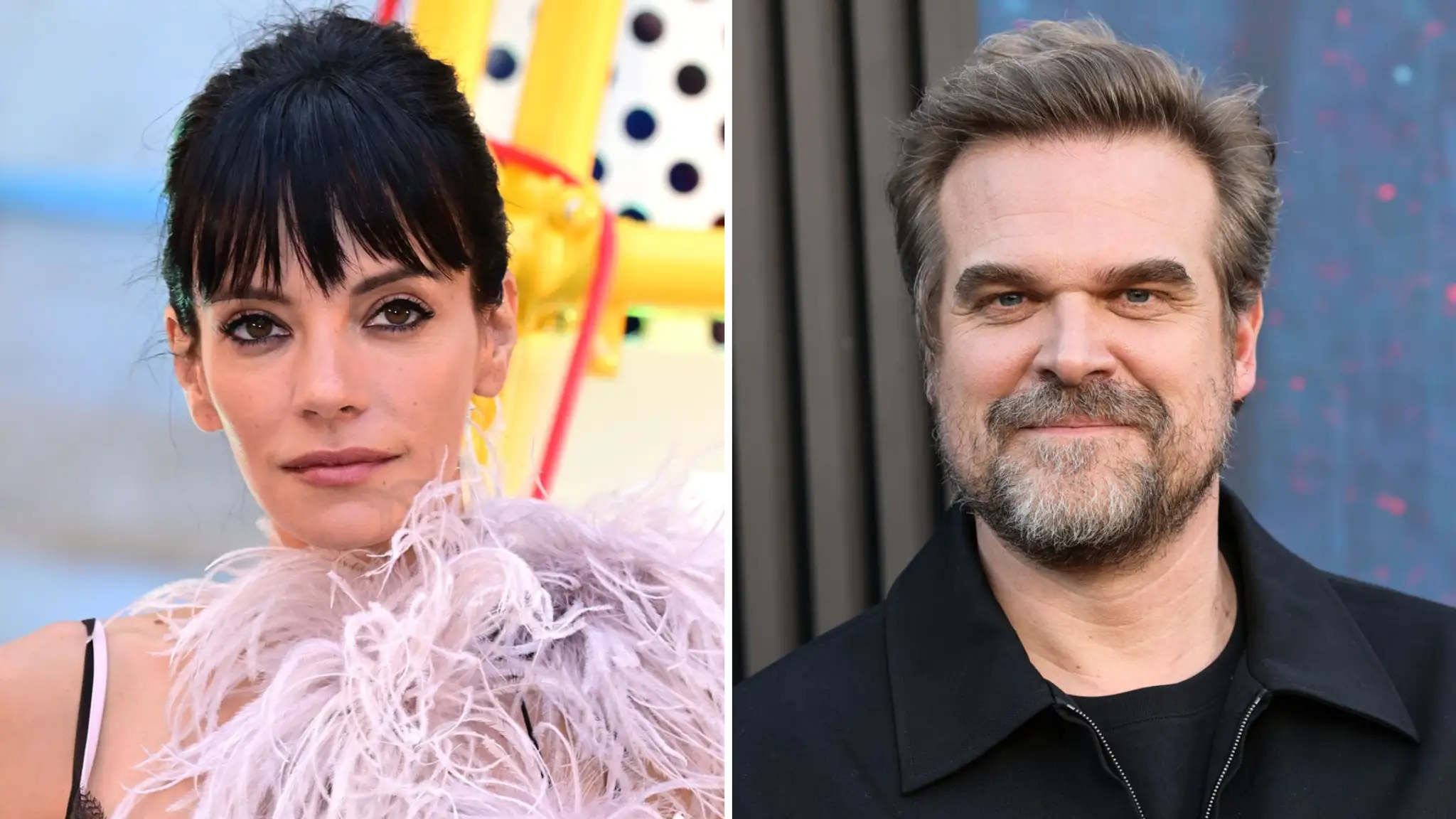 Lily Allen a David Harbour.