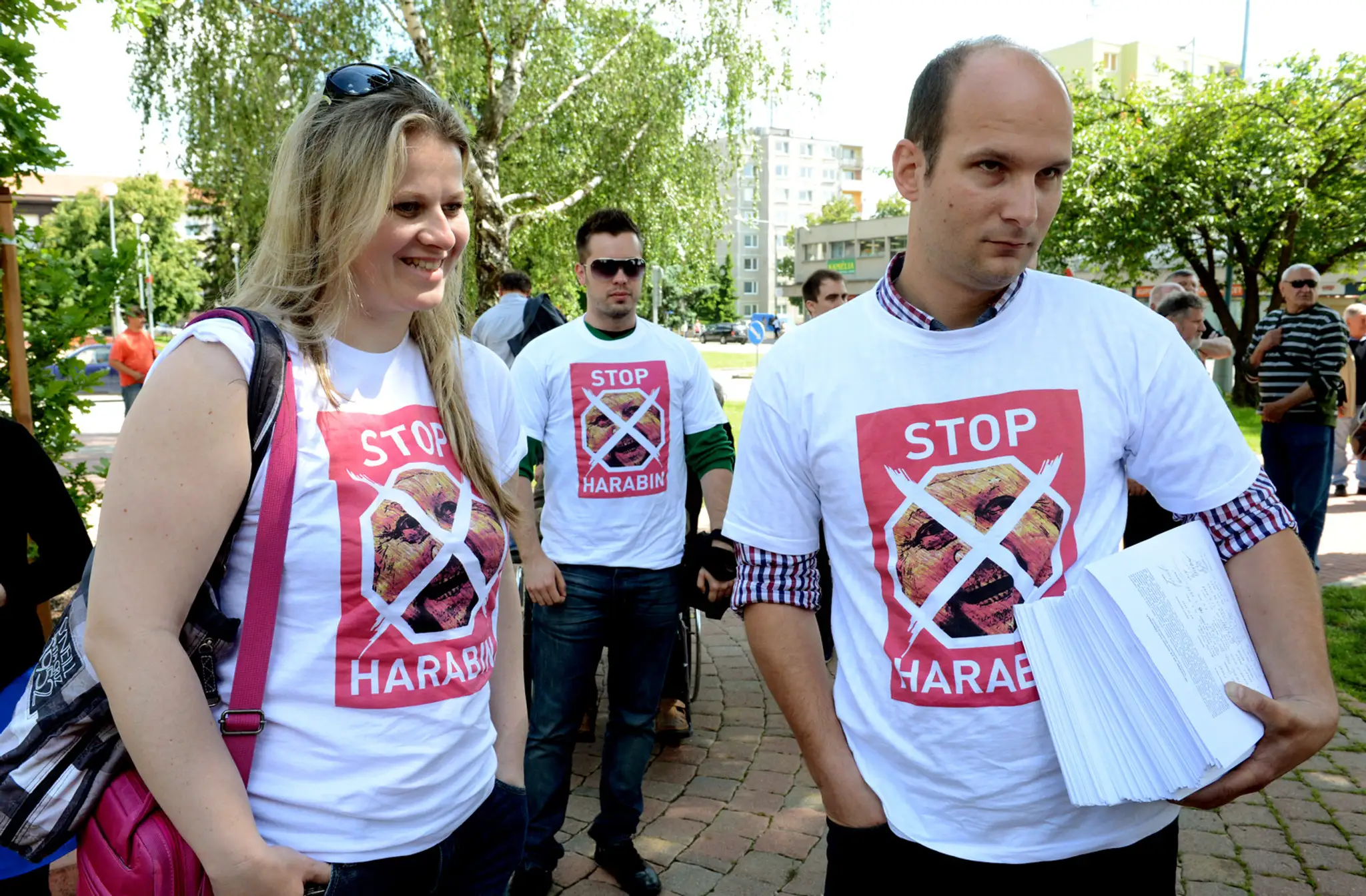 Protest v Sobranciach 