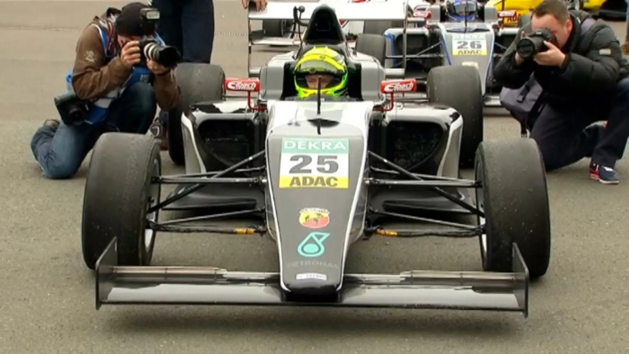 Mick Schumacher a jeho formula.