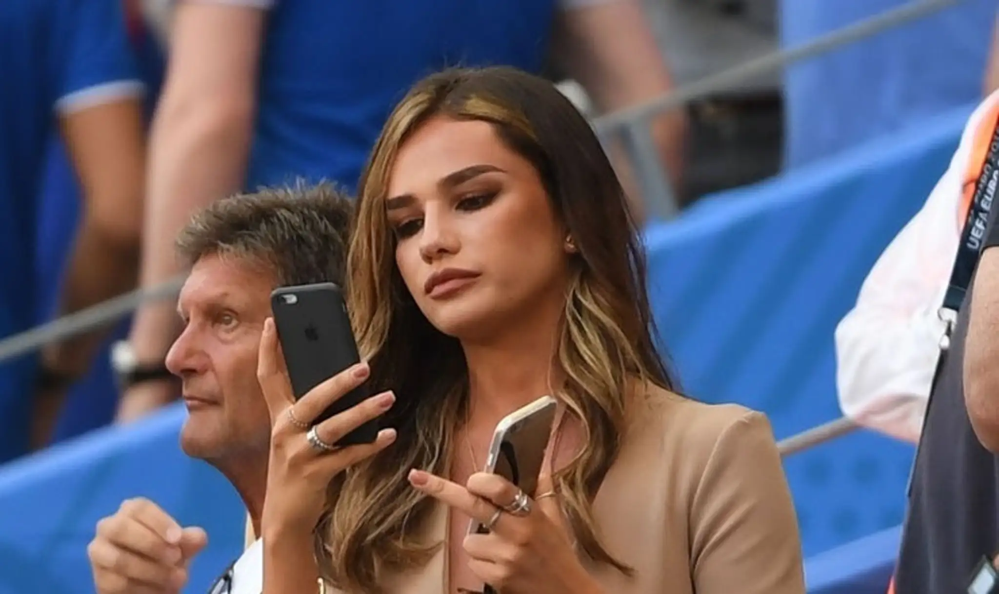 Ruby Mae na štadióne White Hart Lane..jpg