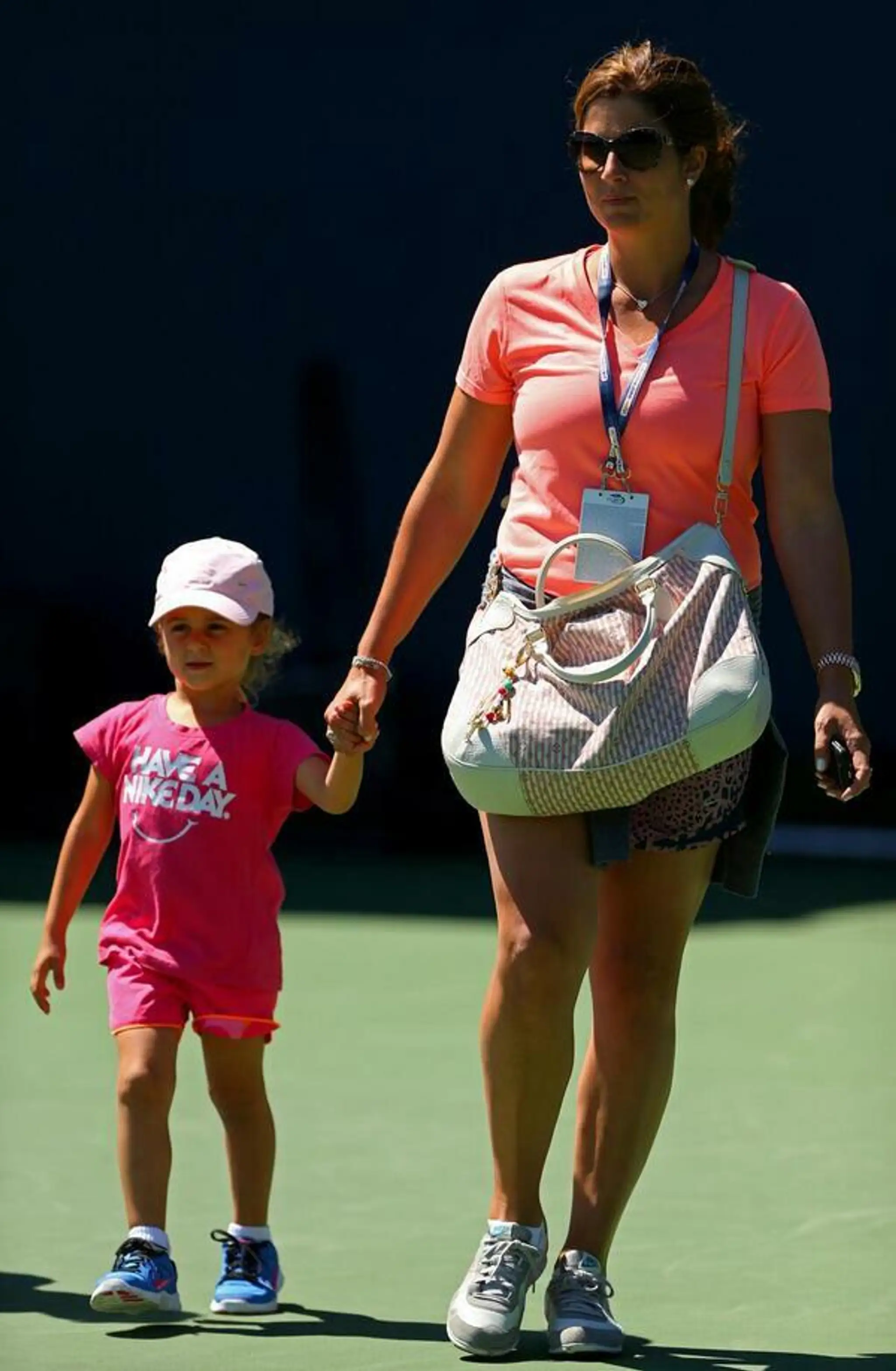 Mirka Federer s dcérou Myla Rose