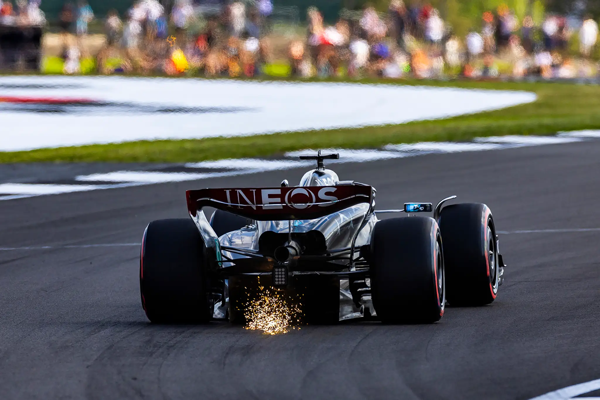 George Russell na Mercedese