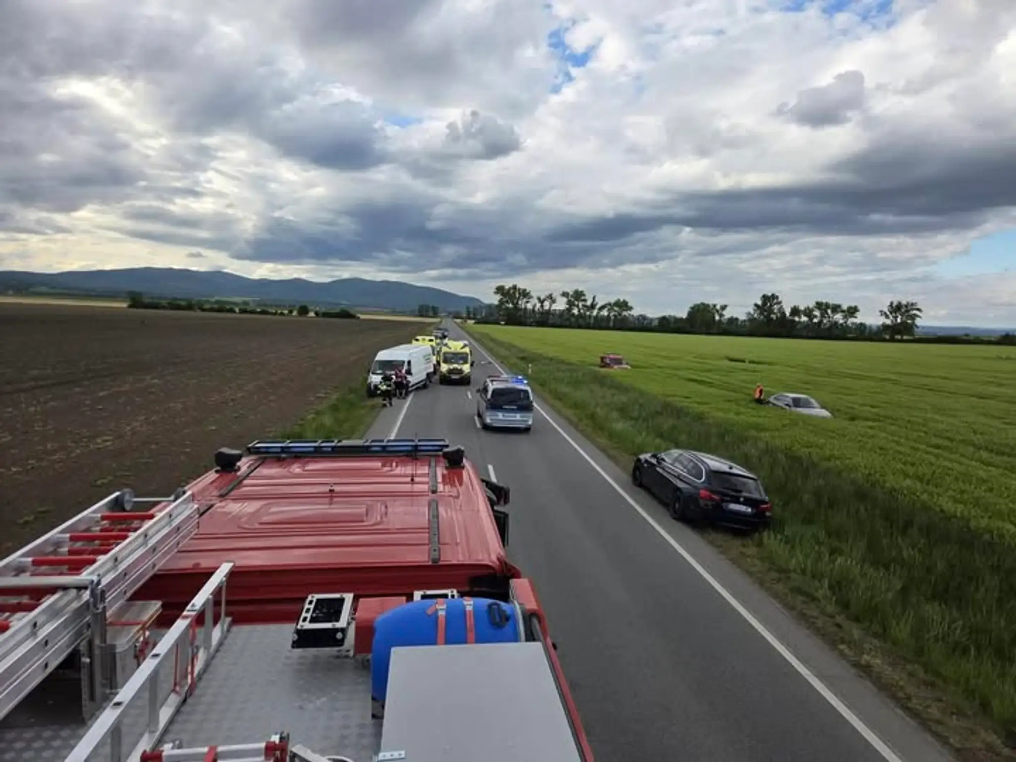 Hromadná nehoda na východe.