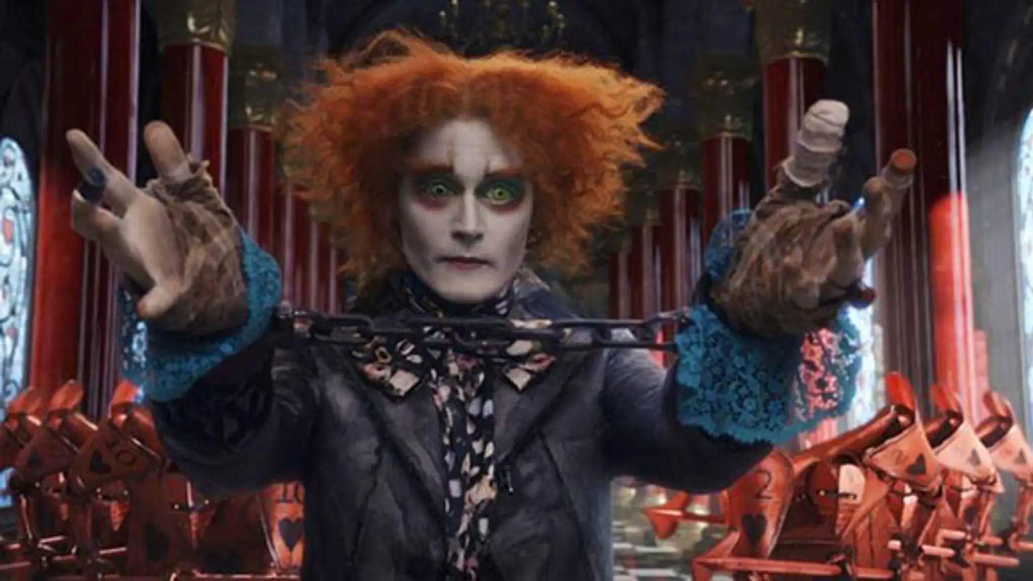 Johnny Depp vo filme Alica v krajine zázrakov
