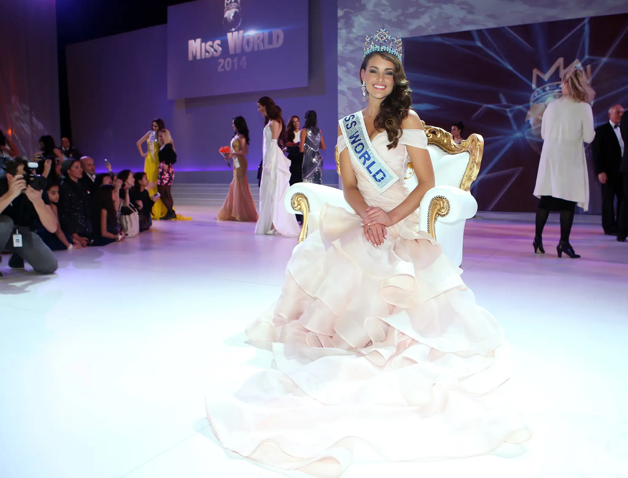 Miss World 2014 - Rolene Straussová z Juhafrickej republiky.