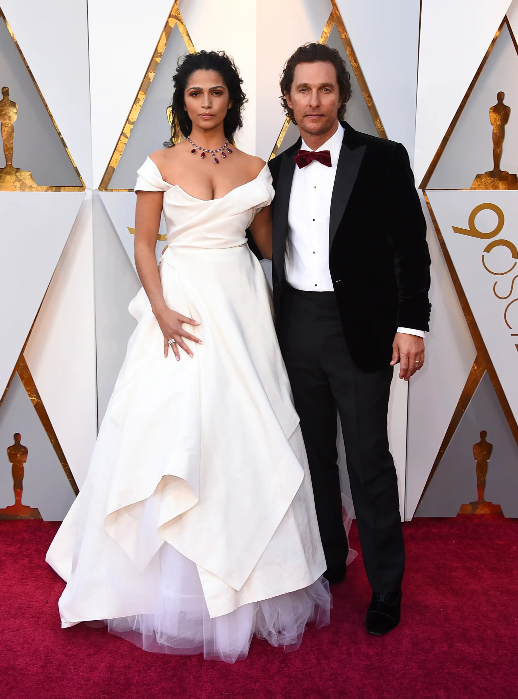 Matthew McConaughey s manželkou Camilou Alves