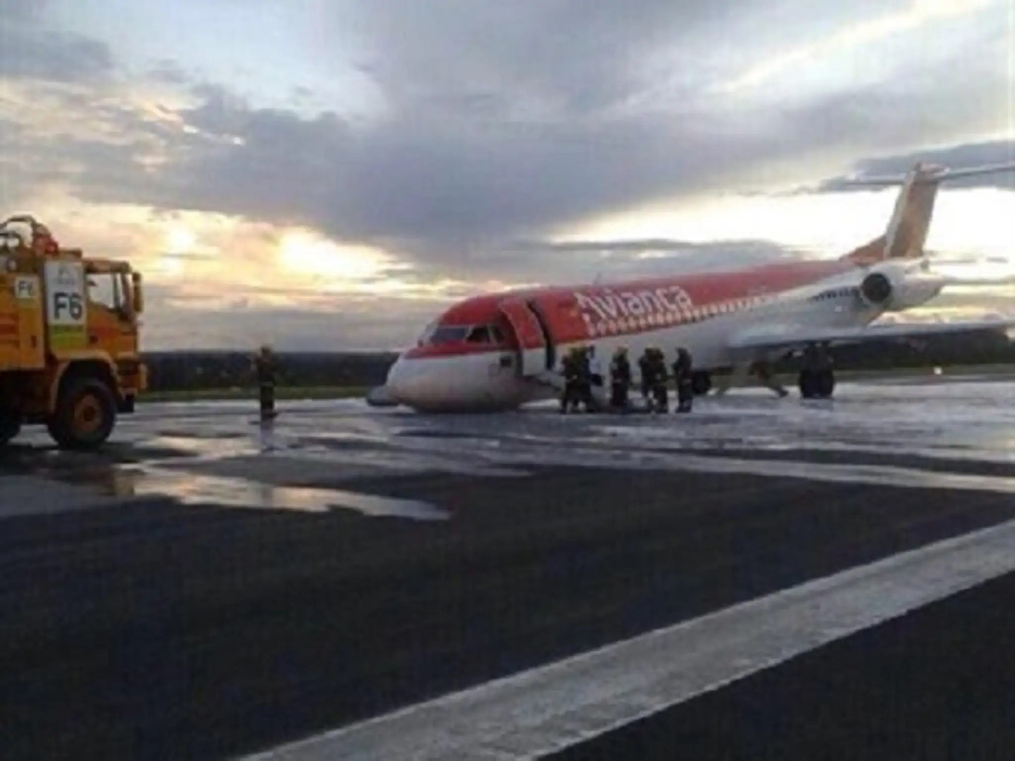 Lietadlo Fokker v Brazílii.