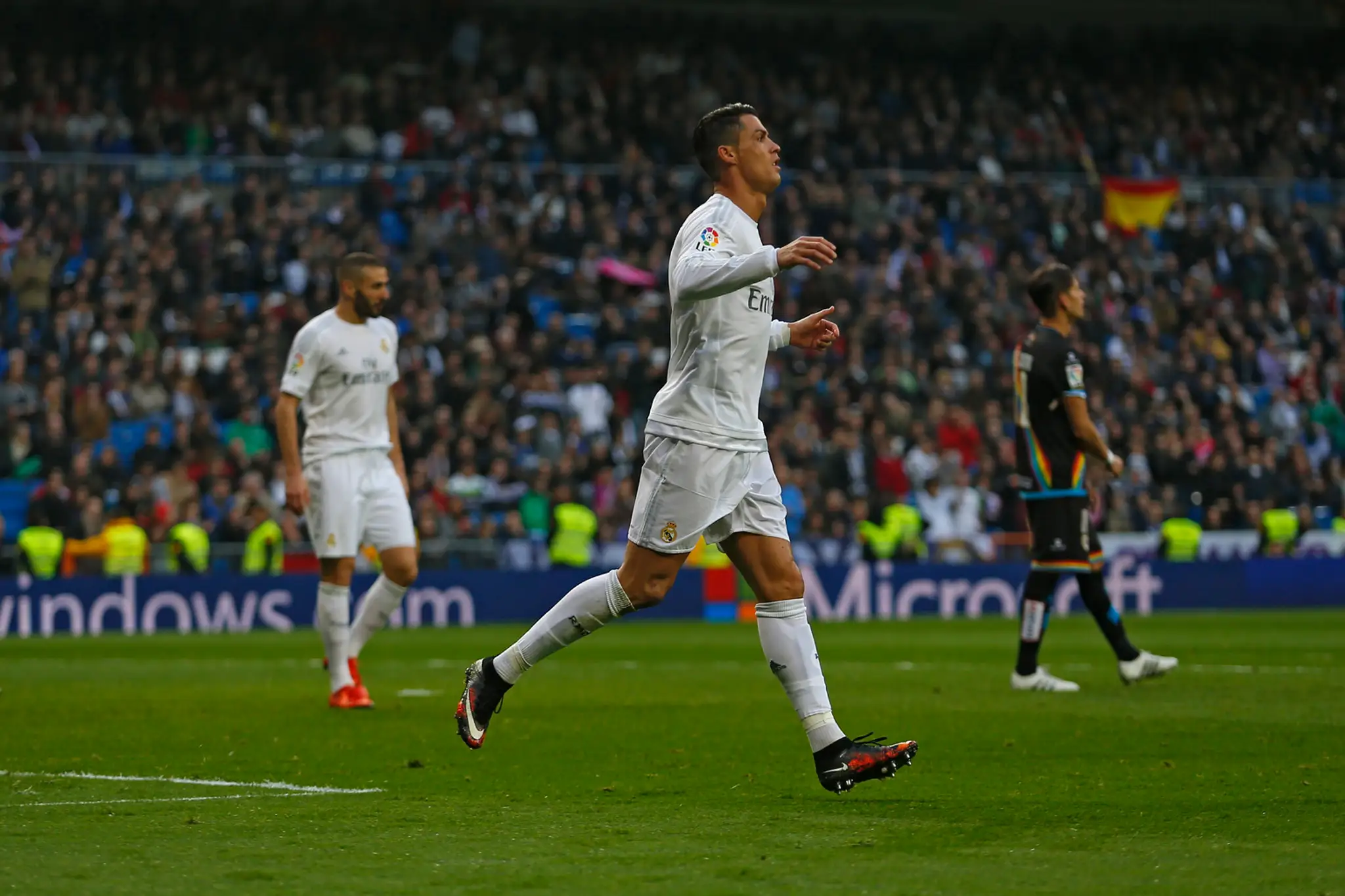 Christiano Ronaldo sa teší z gólu