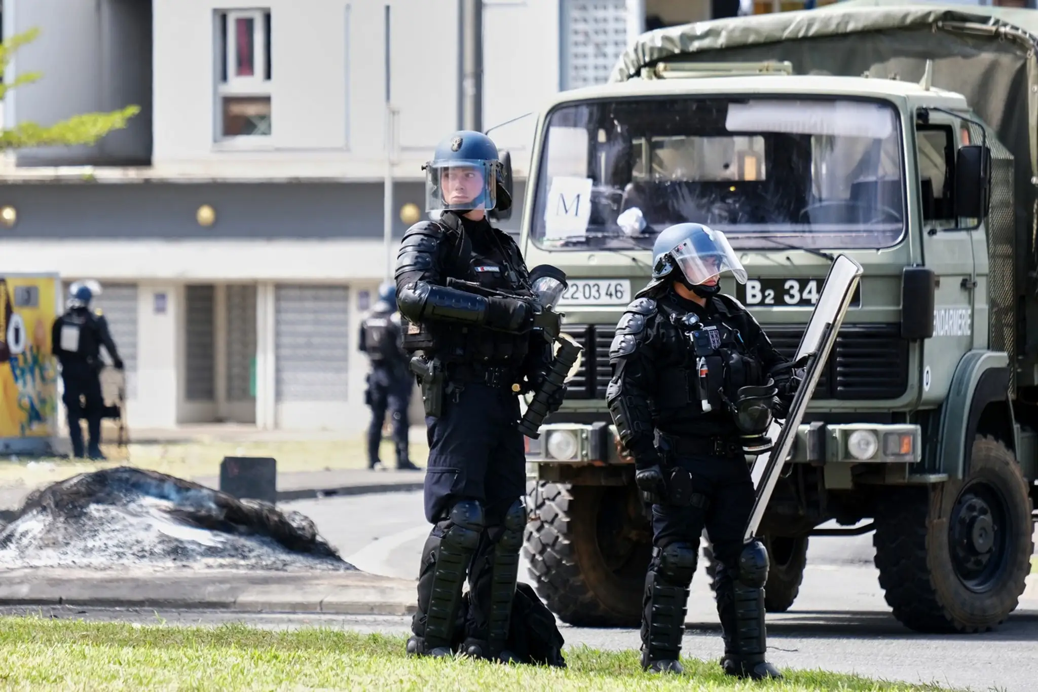 Polícia vo Francúzsku. 