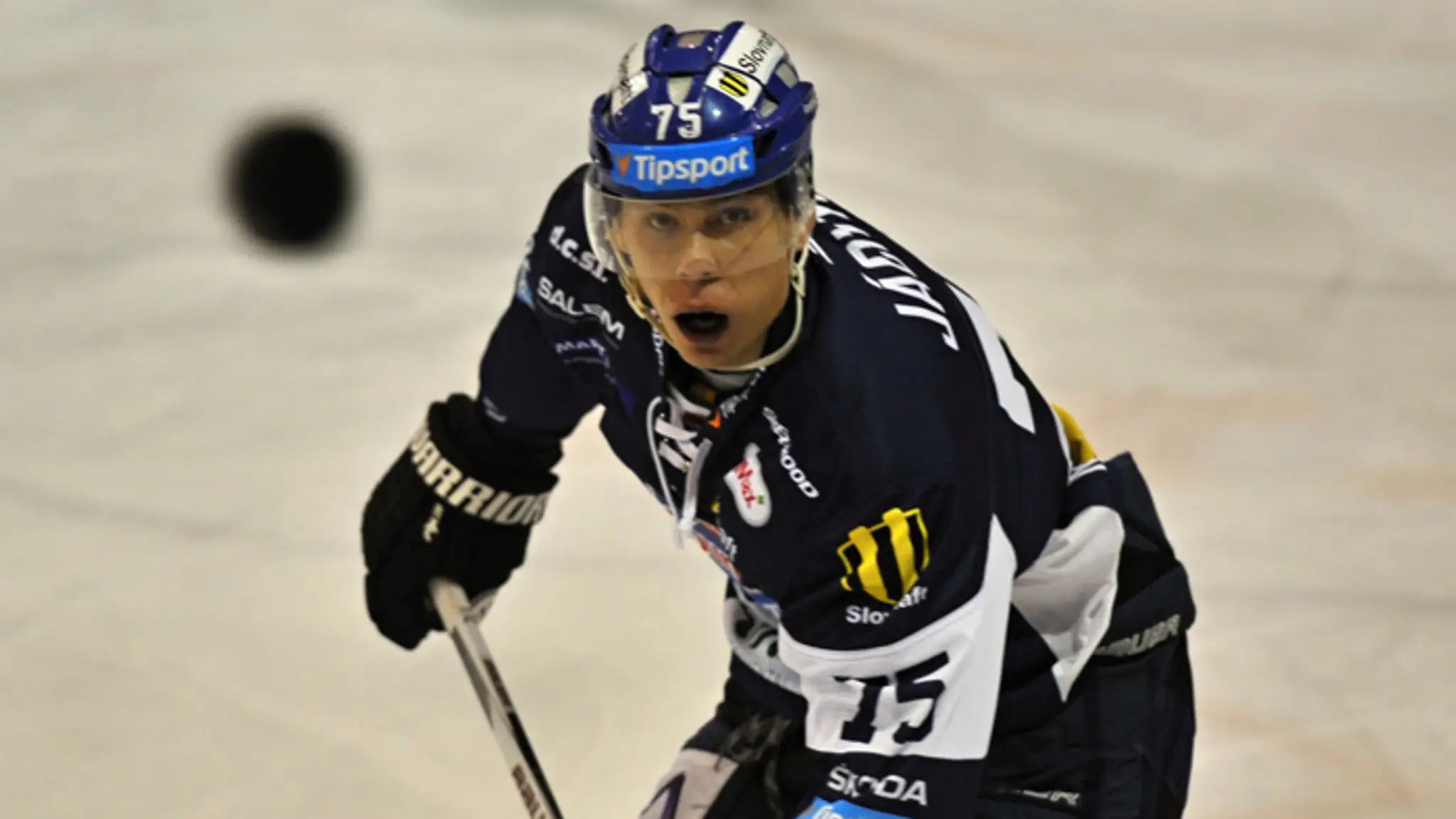 Miloslav Jáchym v zápase Tipsport Ligy z MHC Martin.