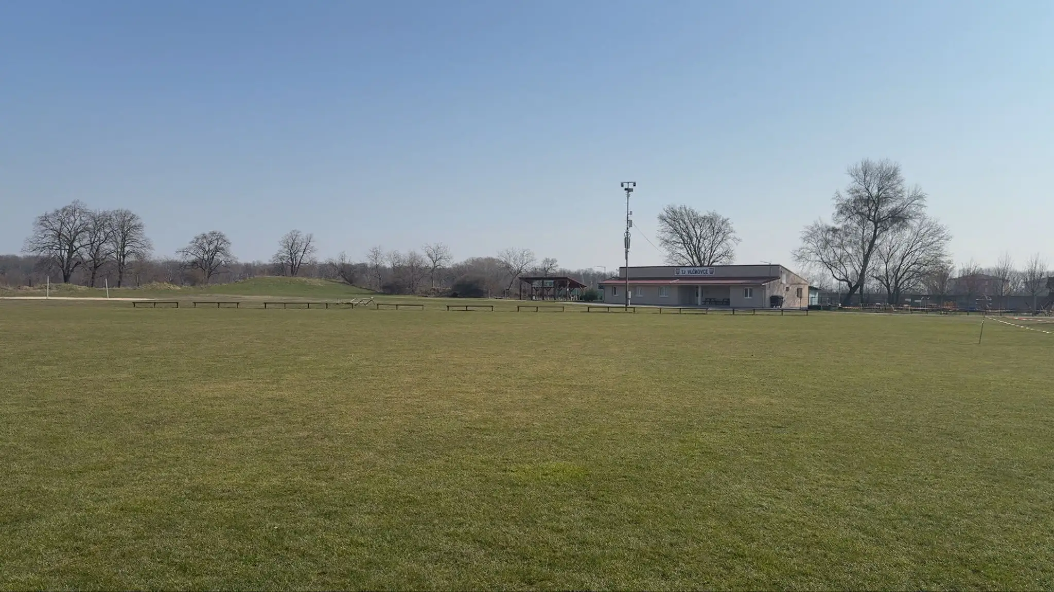 Futbalové ihrisko vo Vlčkovciach