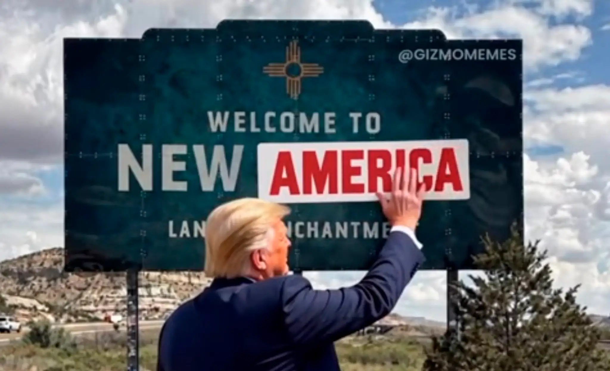 Trump chce premenovať Nové Mexiko.