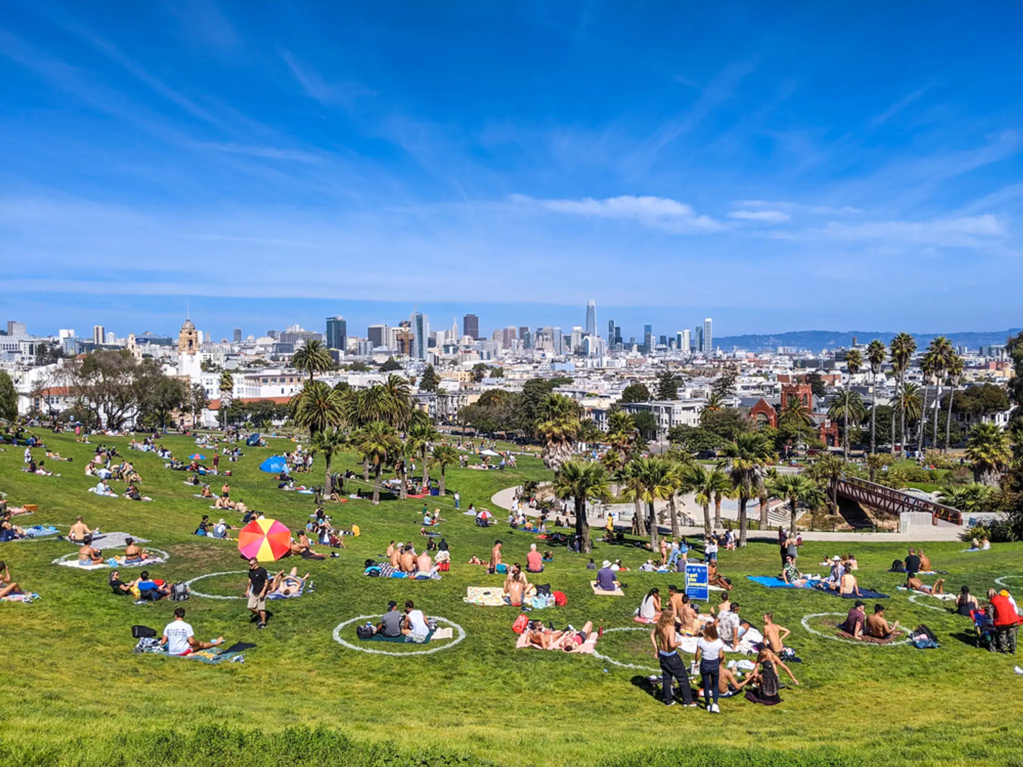 Dolores Park v San Francisco