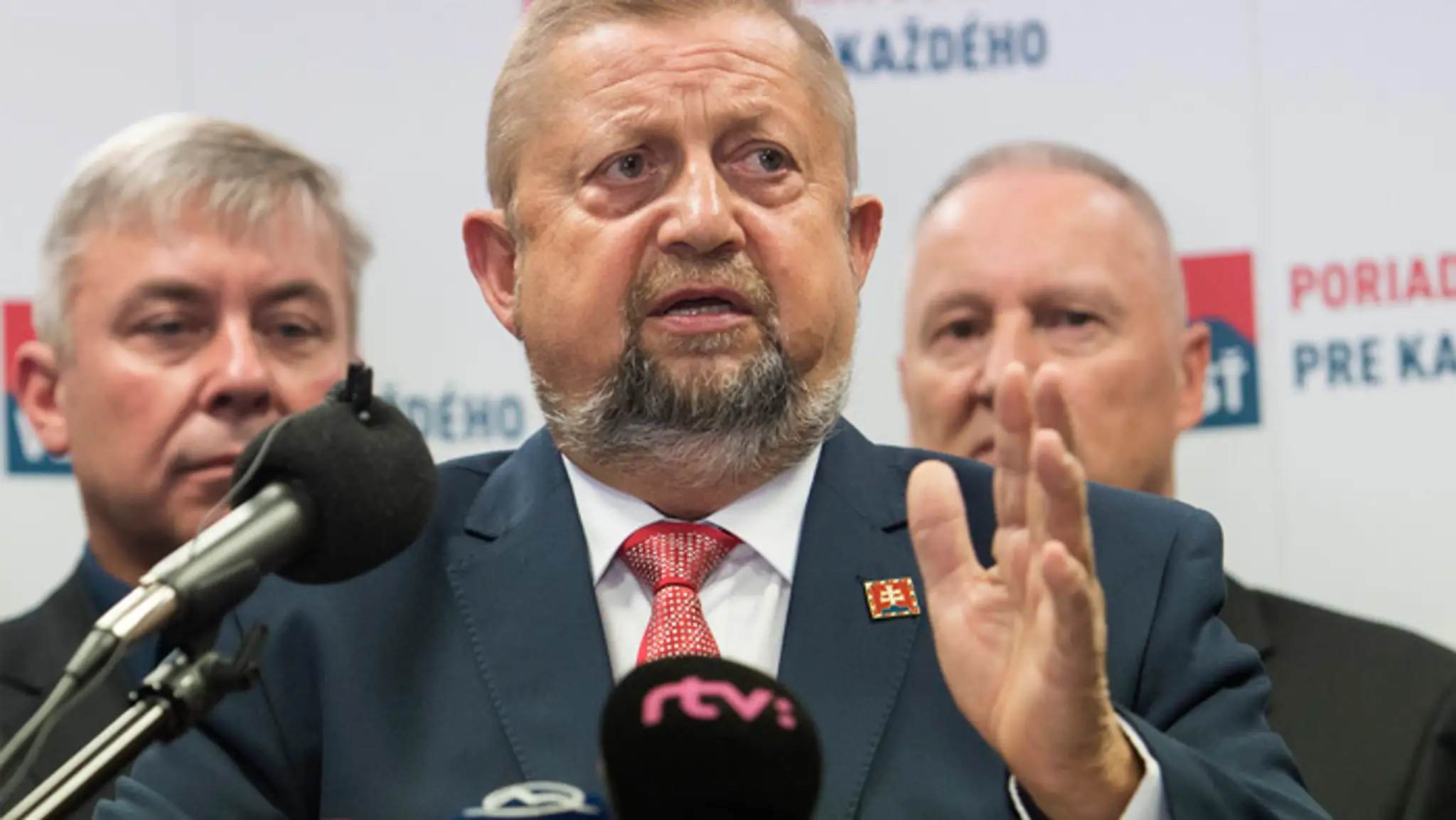 Predseda hnutia Összefogás - Spolupatričnosť Mózes Szabolcs.