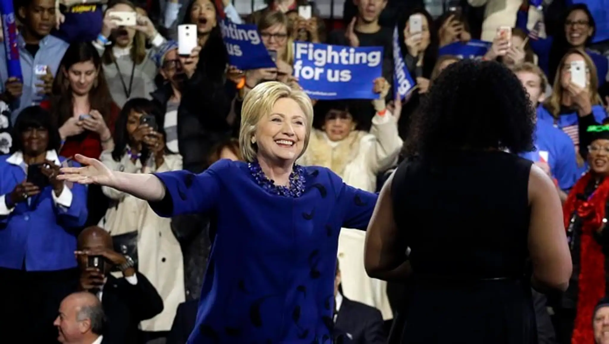 Hillary Clintonová.