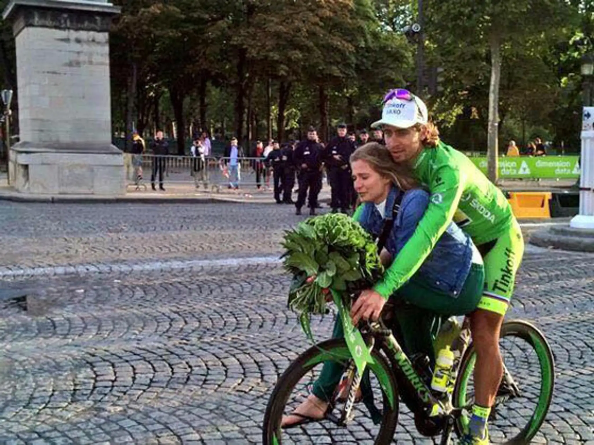 Peter Sagan s priateľkou Katkou