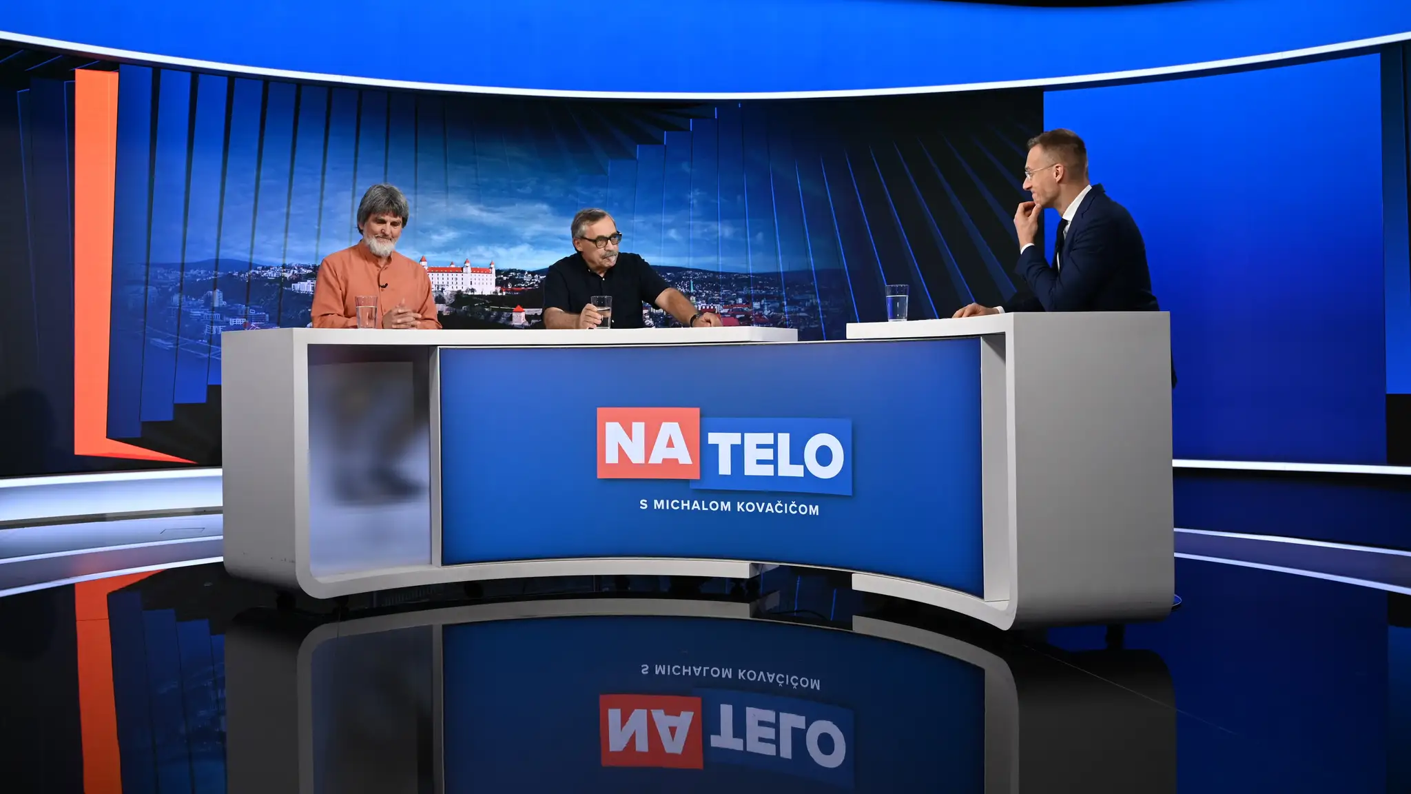 Na telo s Danielom Pastirčákom a Antonom Heretikom.