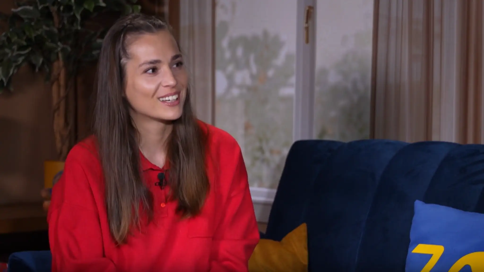 Lucka Hlaváčková v markizáckej obývačke 