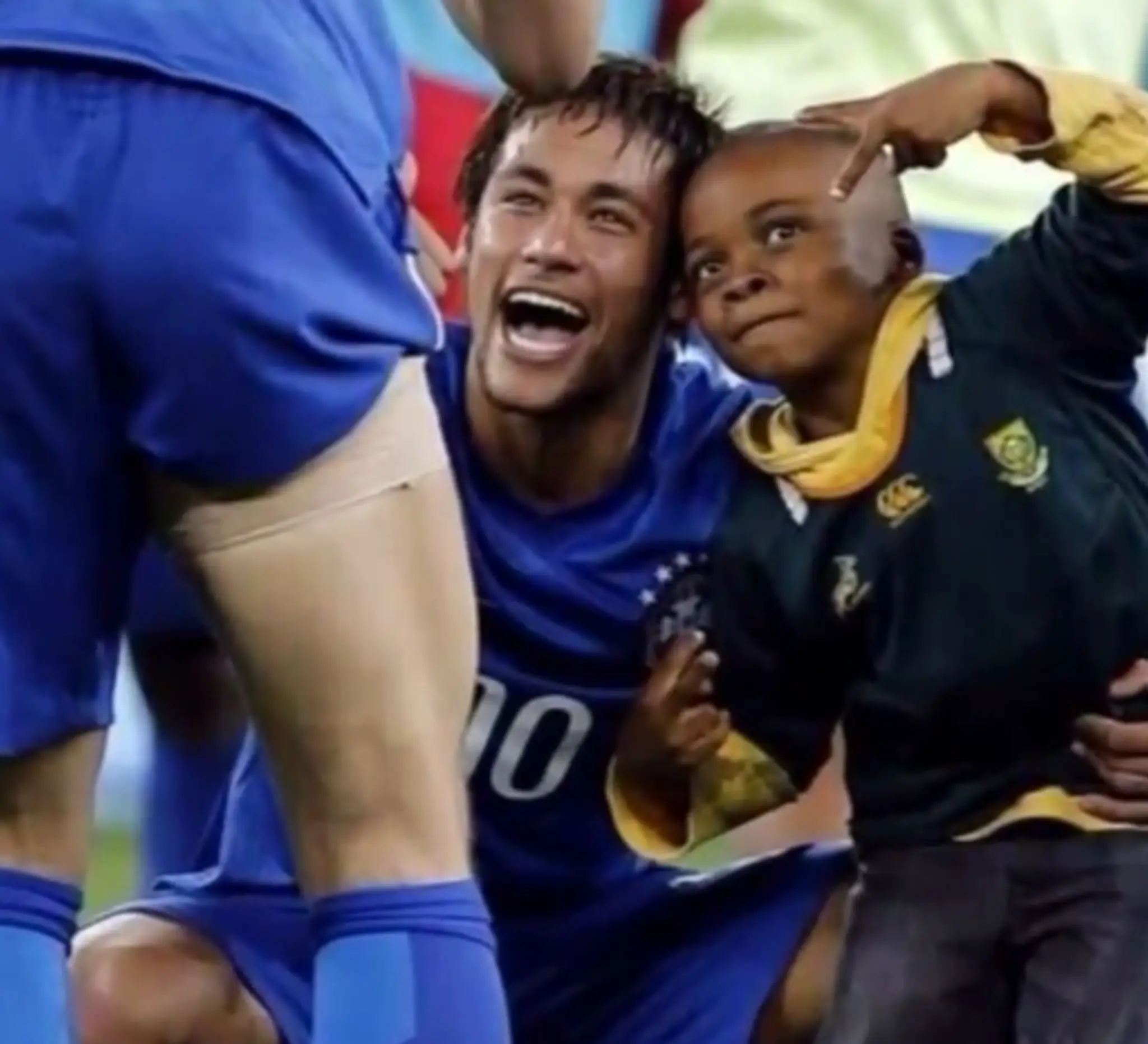 Neymar s chlapcom