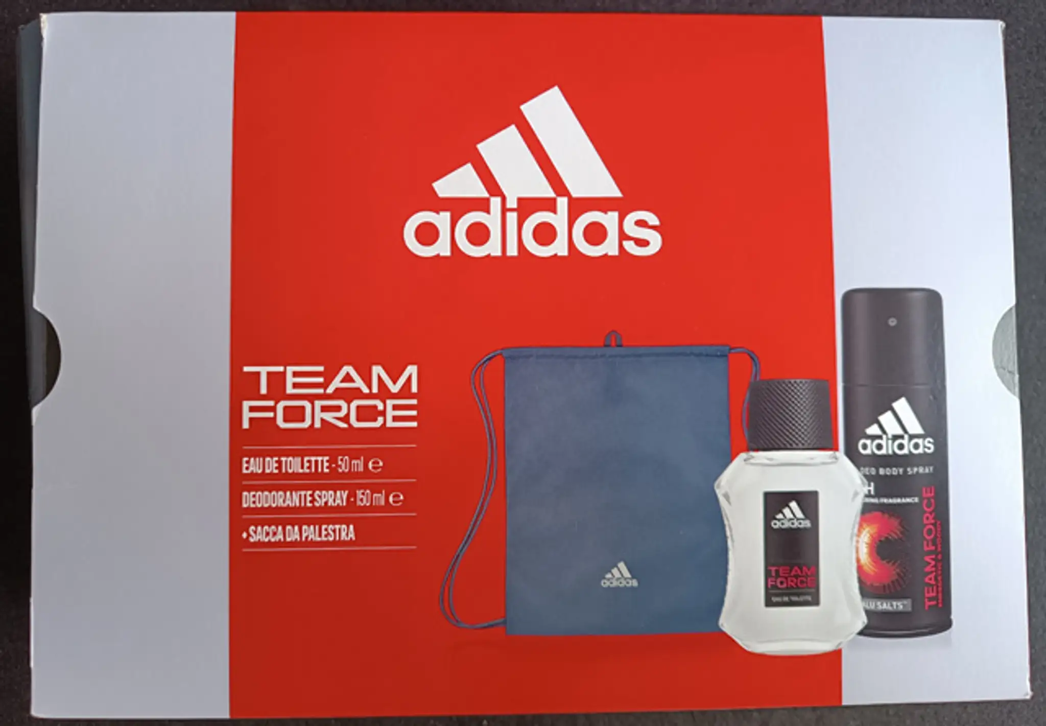 Adidas Team Force kozmetická súprava