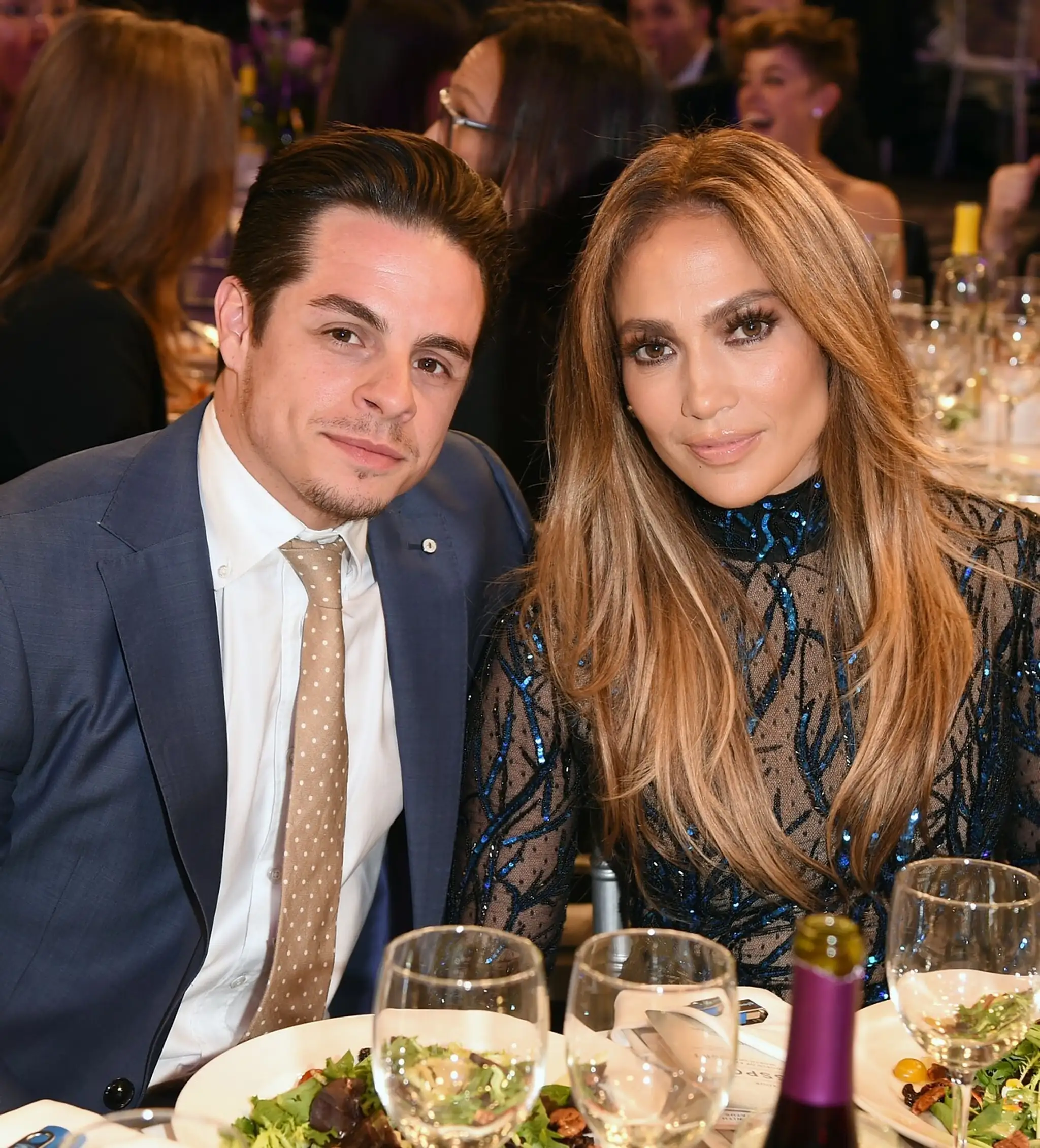 Jennifer Lopez a Casper Smart.