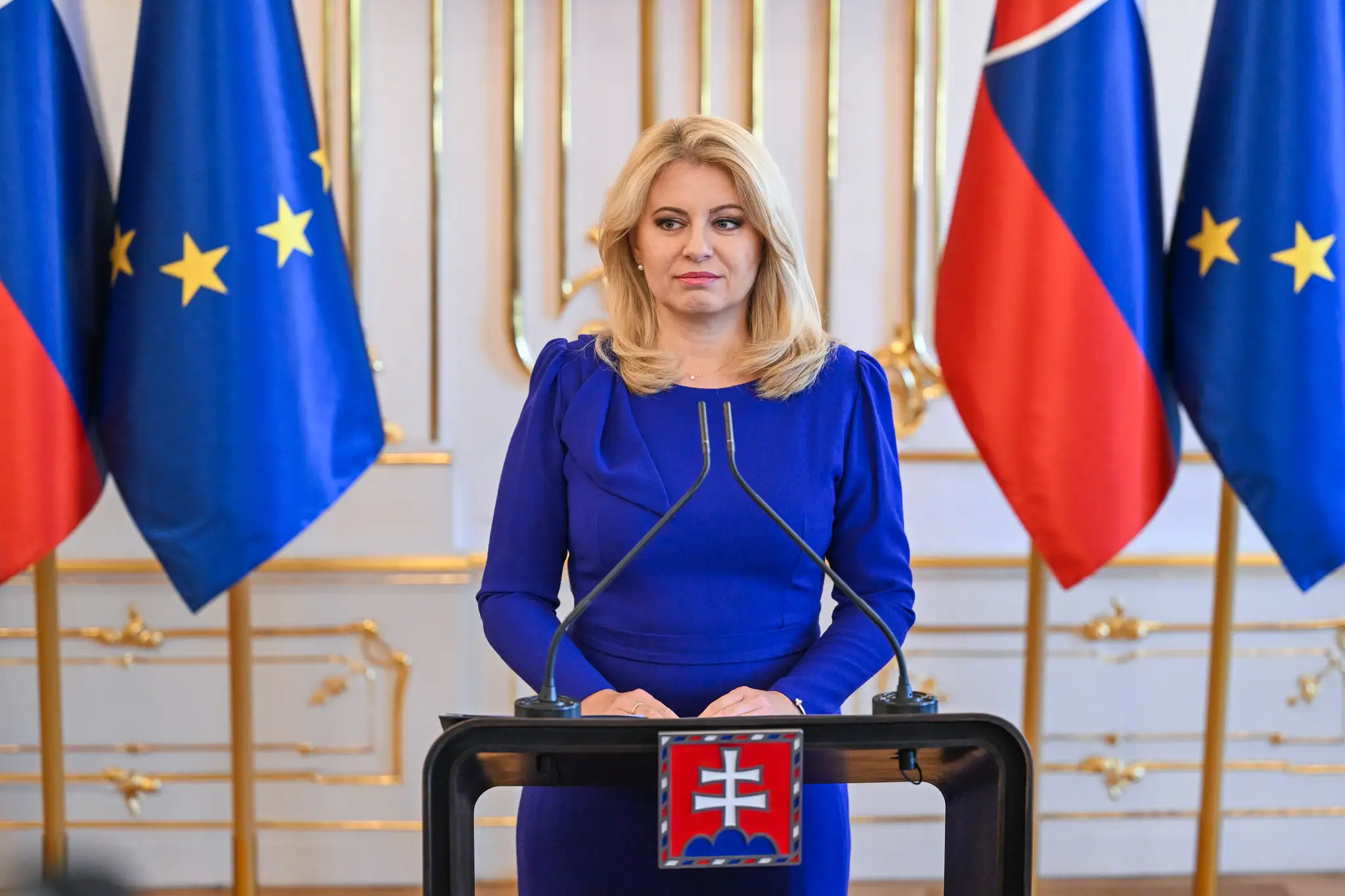 Prezidentka Zuzana Čaputová. 