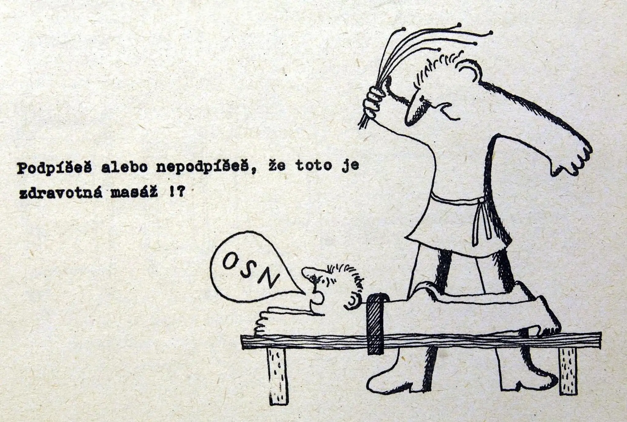 Plagáty, ktoré zosmiešňovali inváziu vojsk Varšavskej zmluvy v auguste roku 1968.