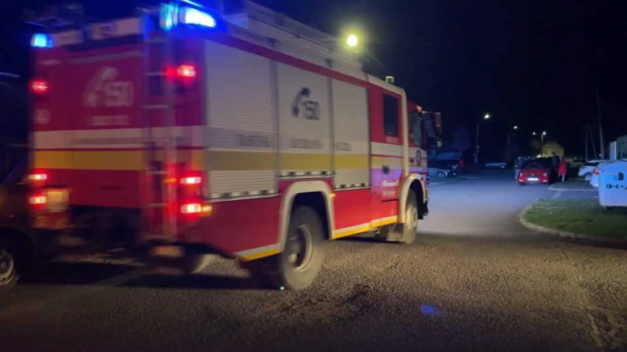Záchranka na mieste nešťastia