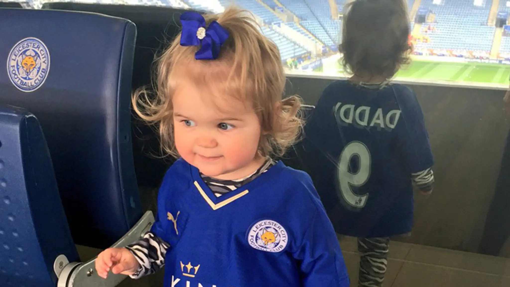 Dcéra futbalistu Jamieho Vardyho.